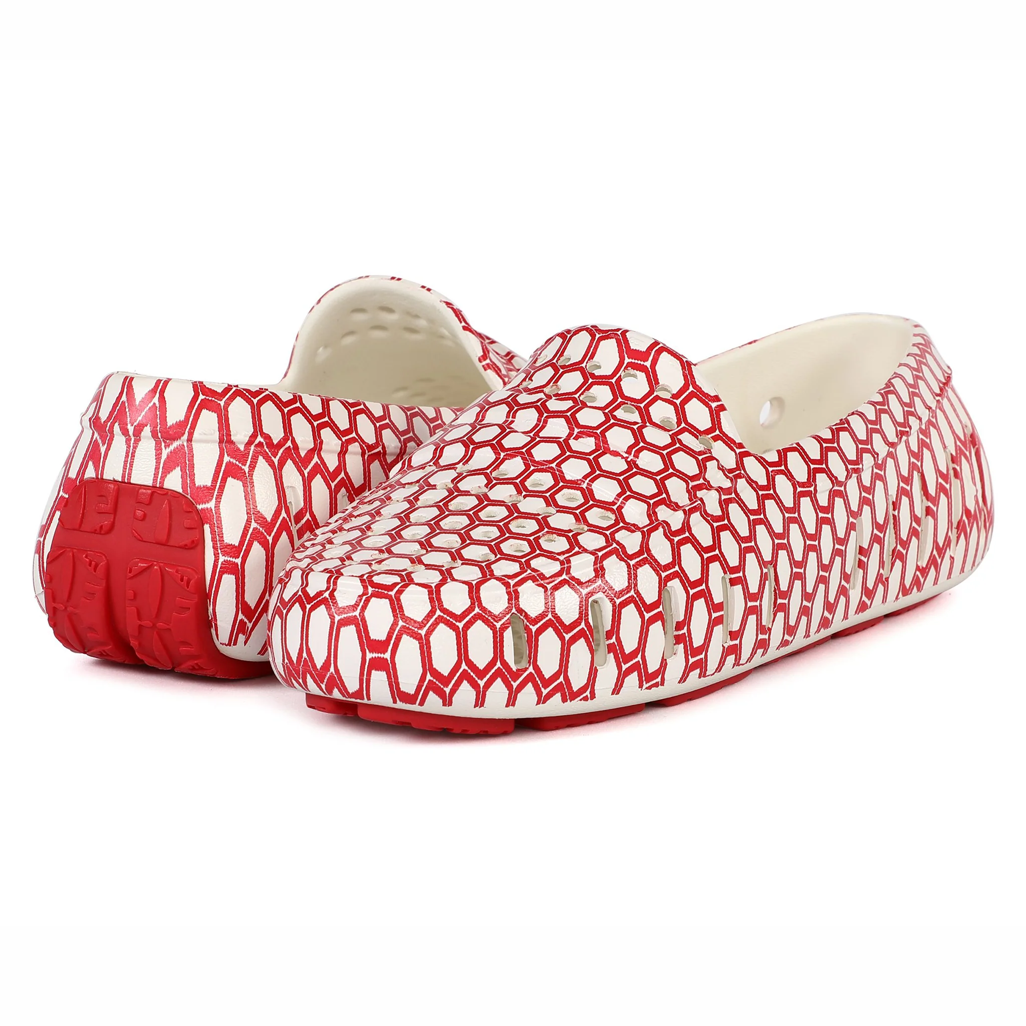 RED WHITE HEX/RED POSH PRINT - FINAL SALE - Image 3