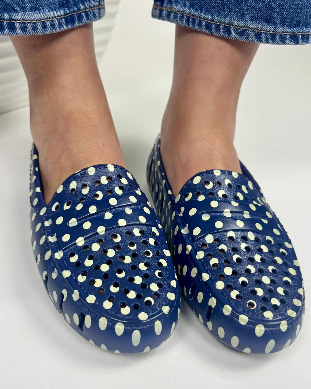 NAVY DOTS/BLACK POSH PRINT - FINAL SALE - Image 3