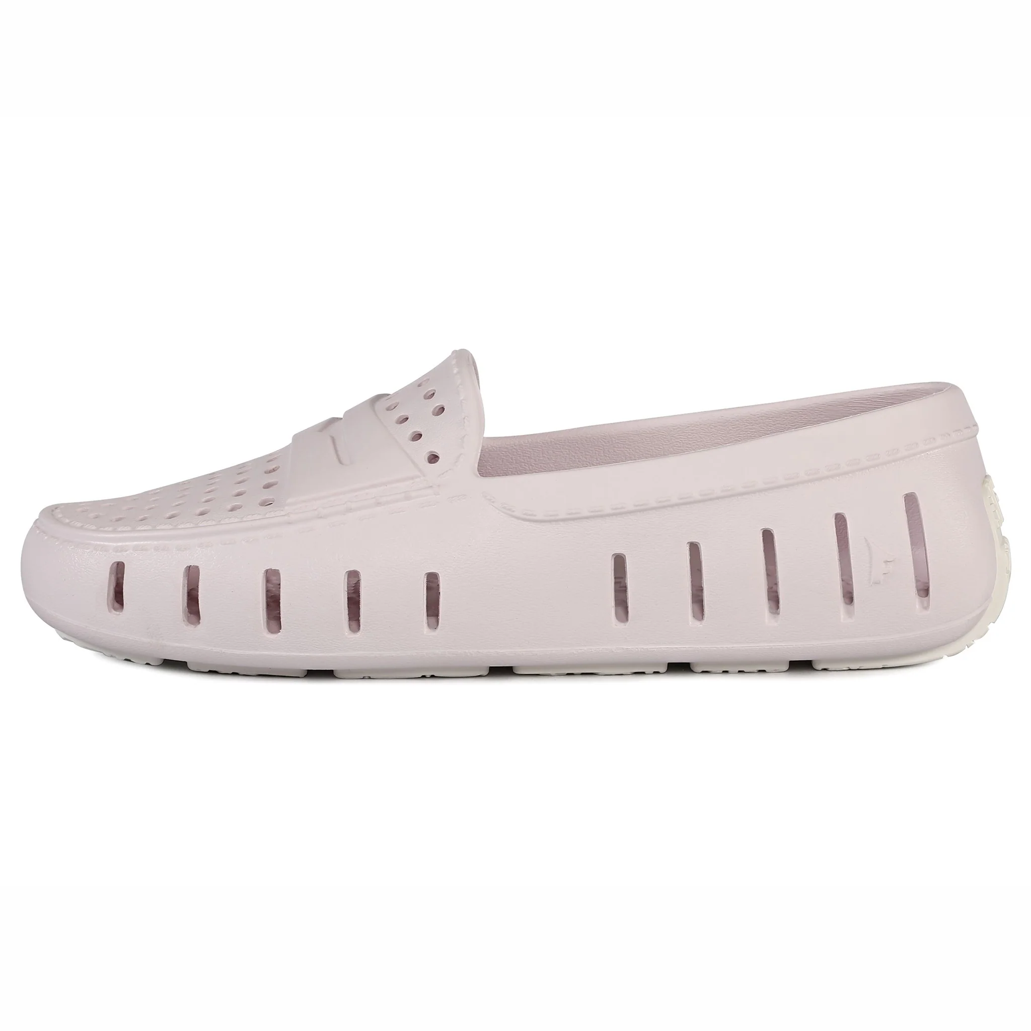 Women's Posh Dusty Pink Bright White Loafers - Image 5