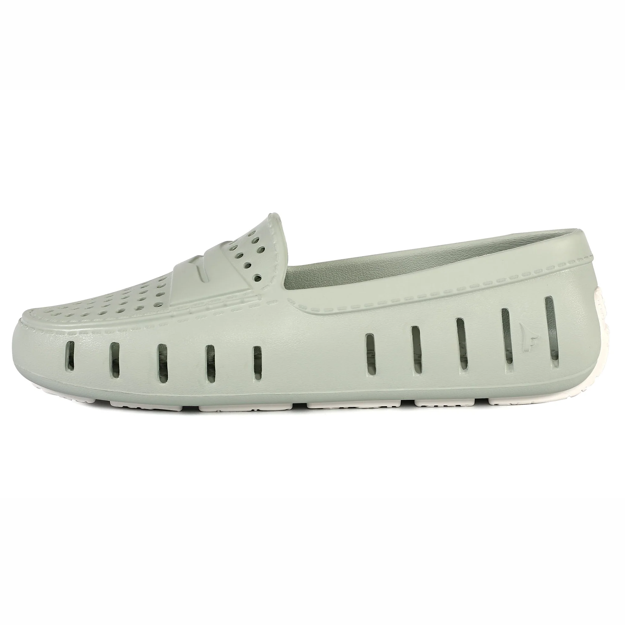 Women's Posh Seafoam Bright White Loafers - Image 5