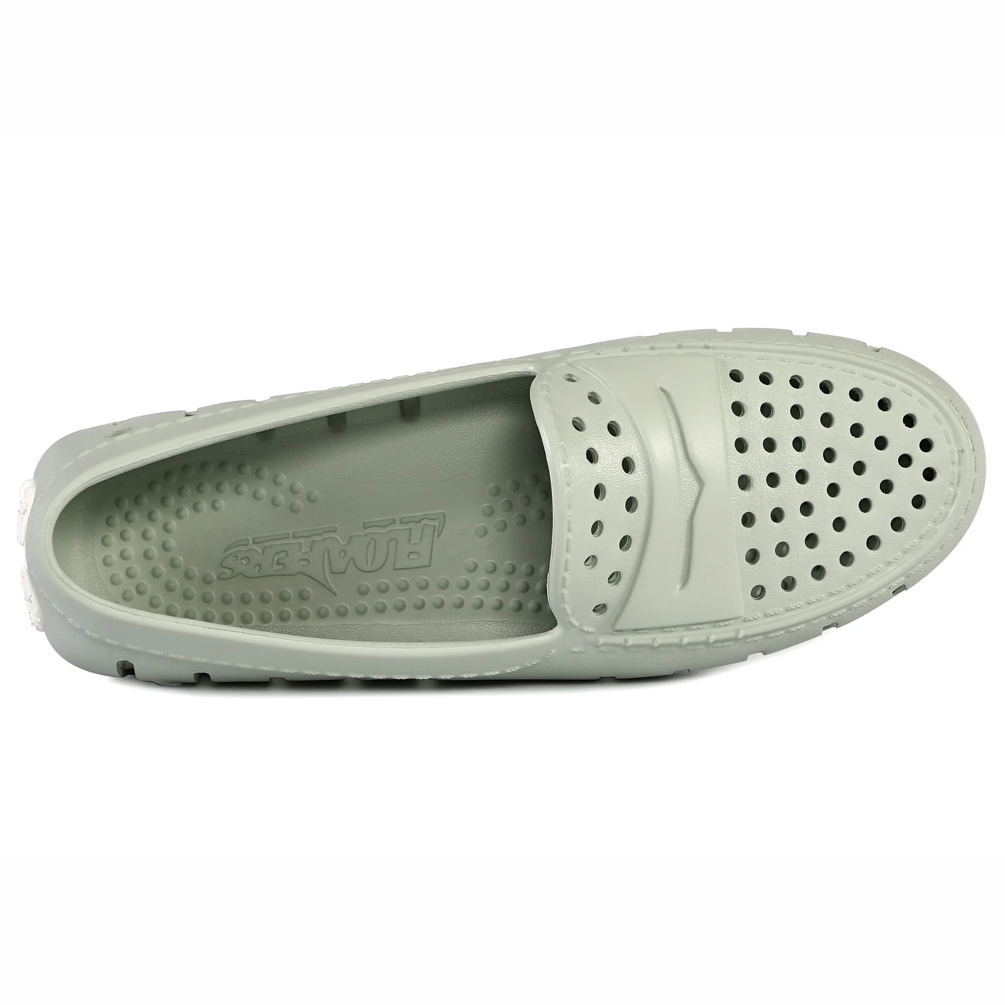 Women's Posh Seafoam Bright White Loafers - Image 6