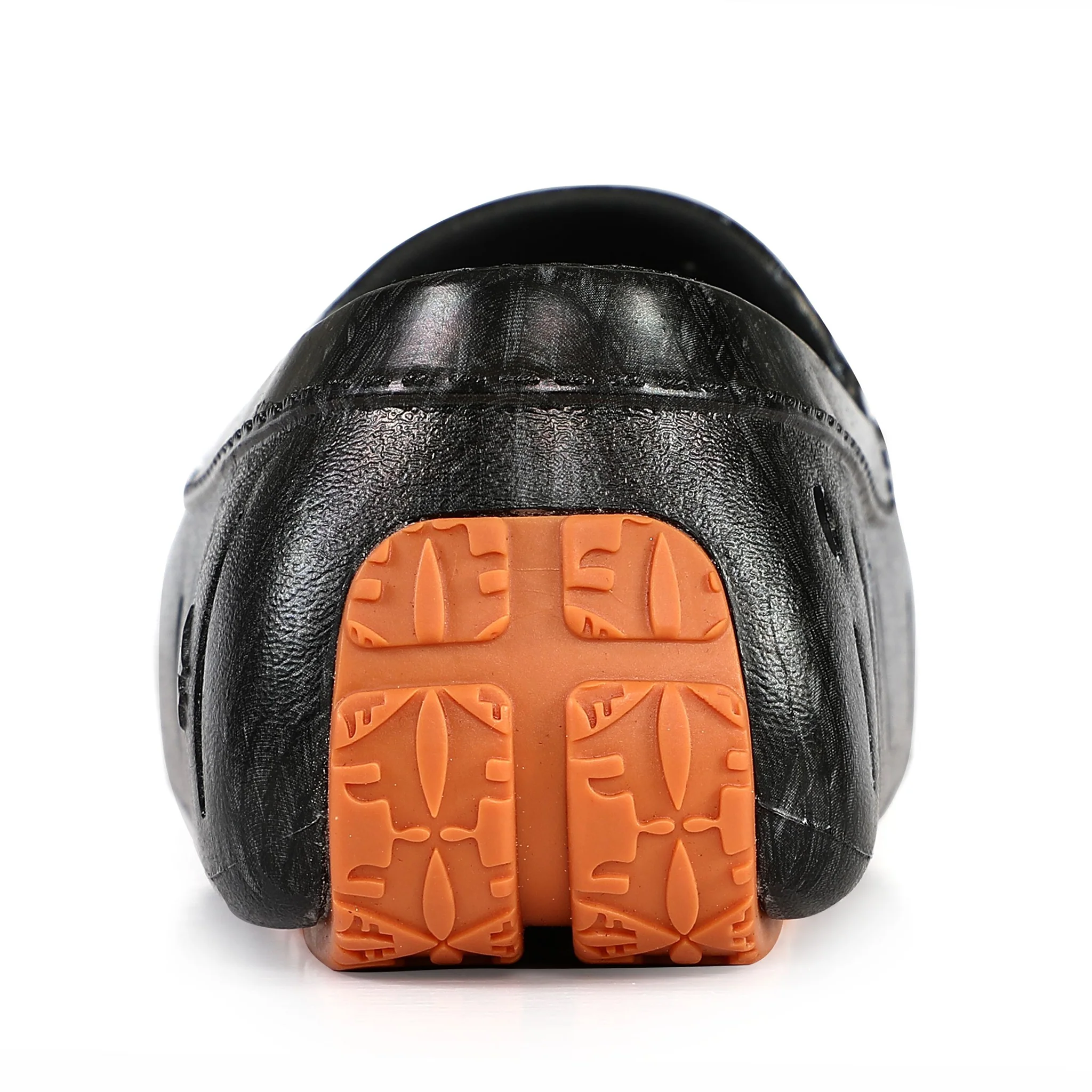 Women's Posh Black Raffia Print Loafers - Image 8