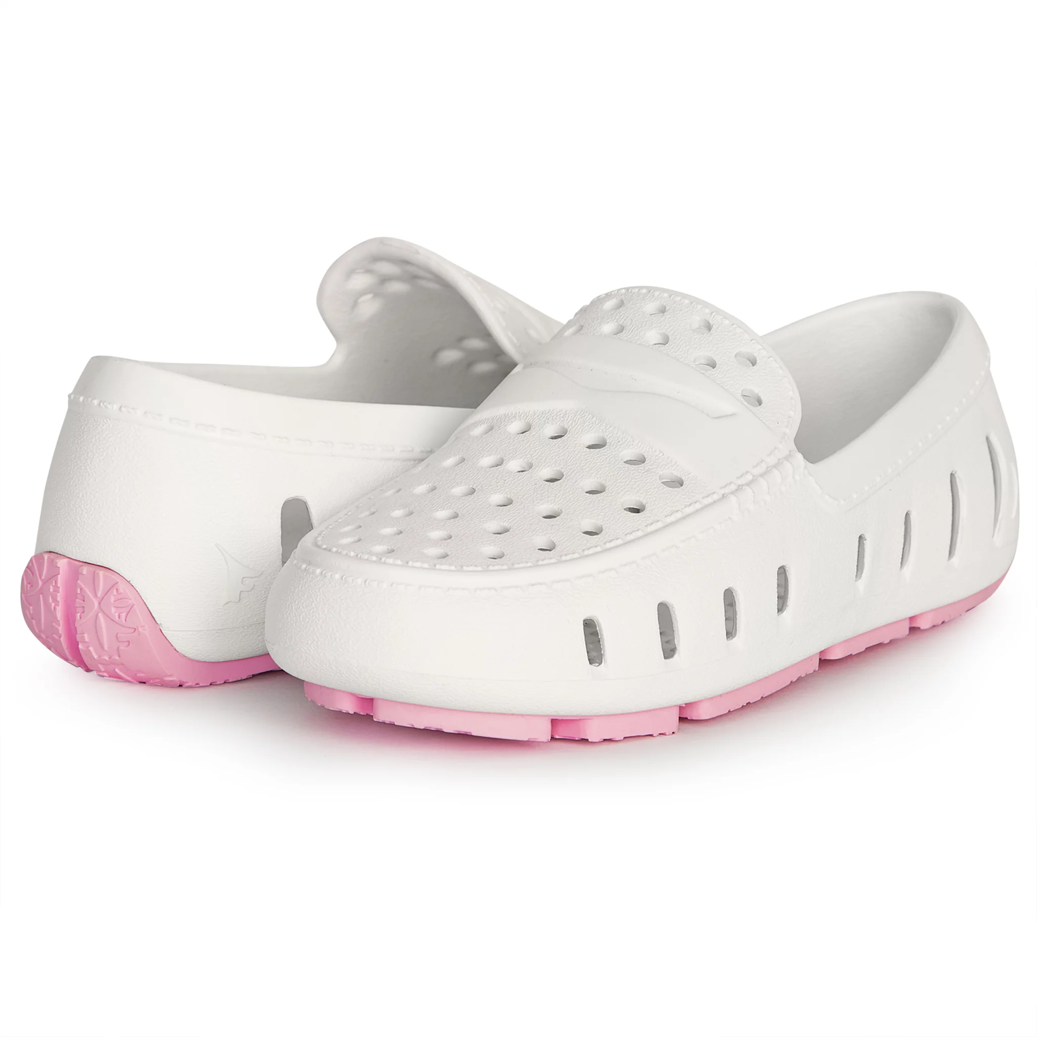 Kids Prodigy Bright White Lilac Loafers - Image 4