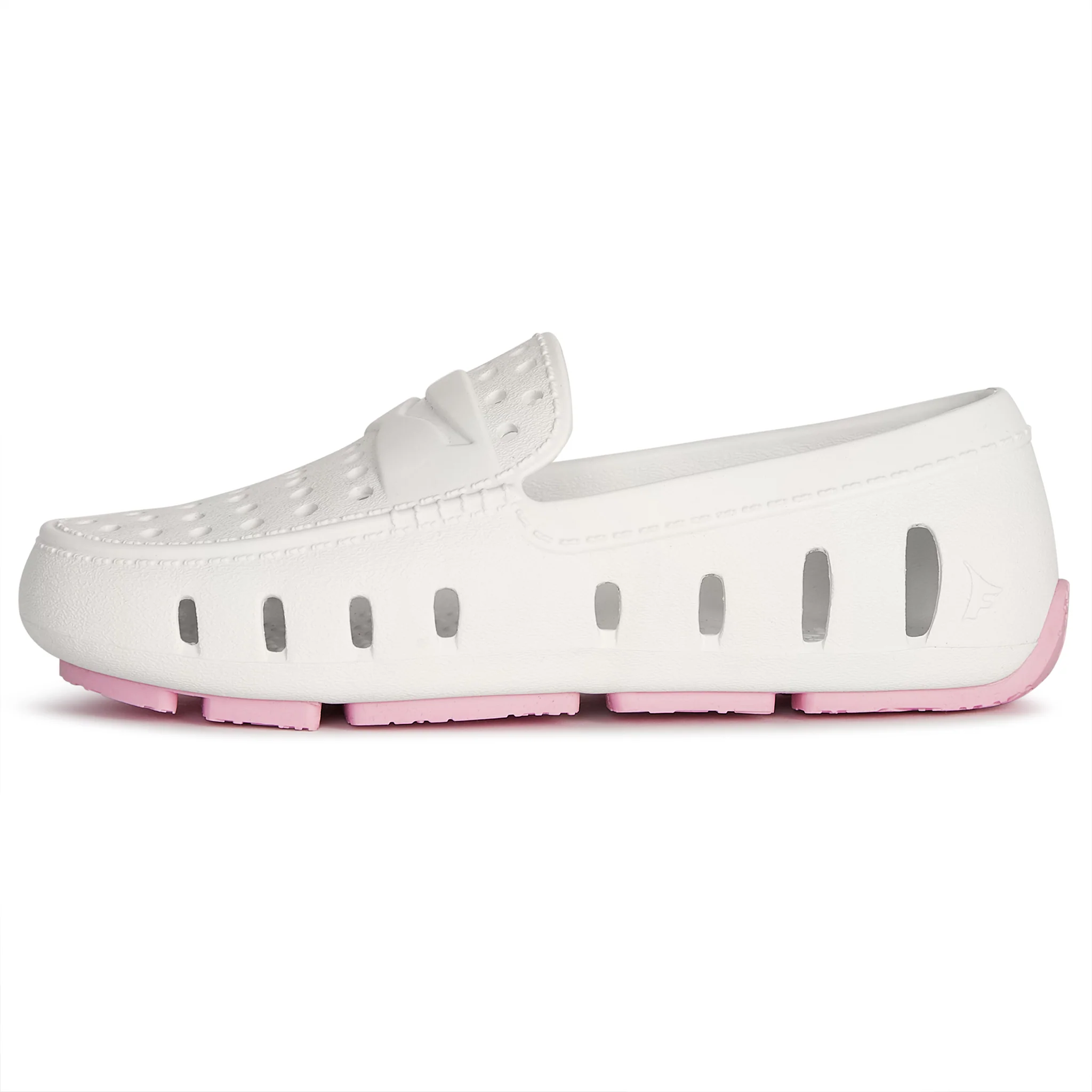 Kids Prodigy Bright White Lilac Loafers - Image 5