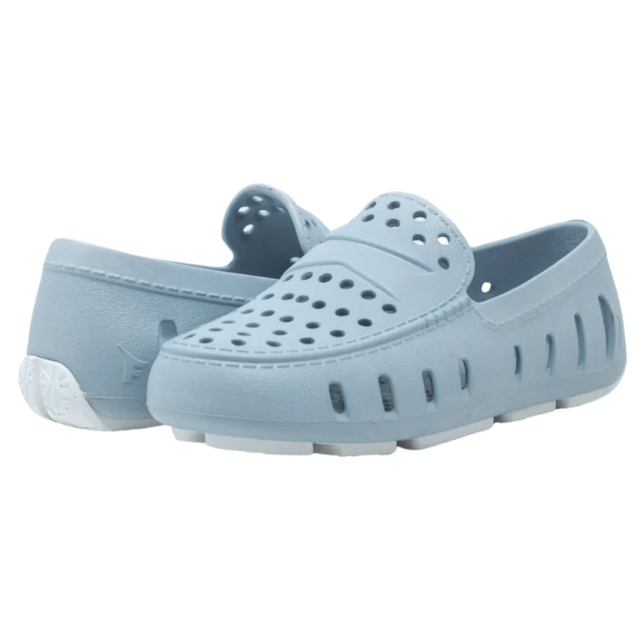 Kids Prodigy Powder Blue Bright White Loafers - Image 3