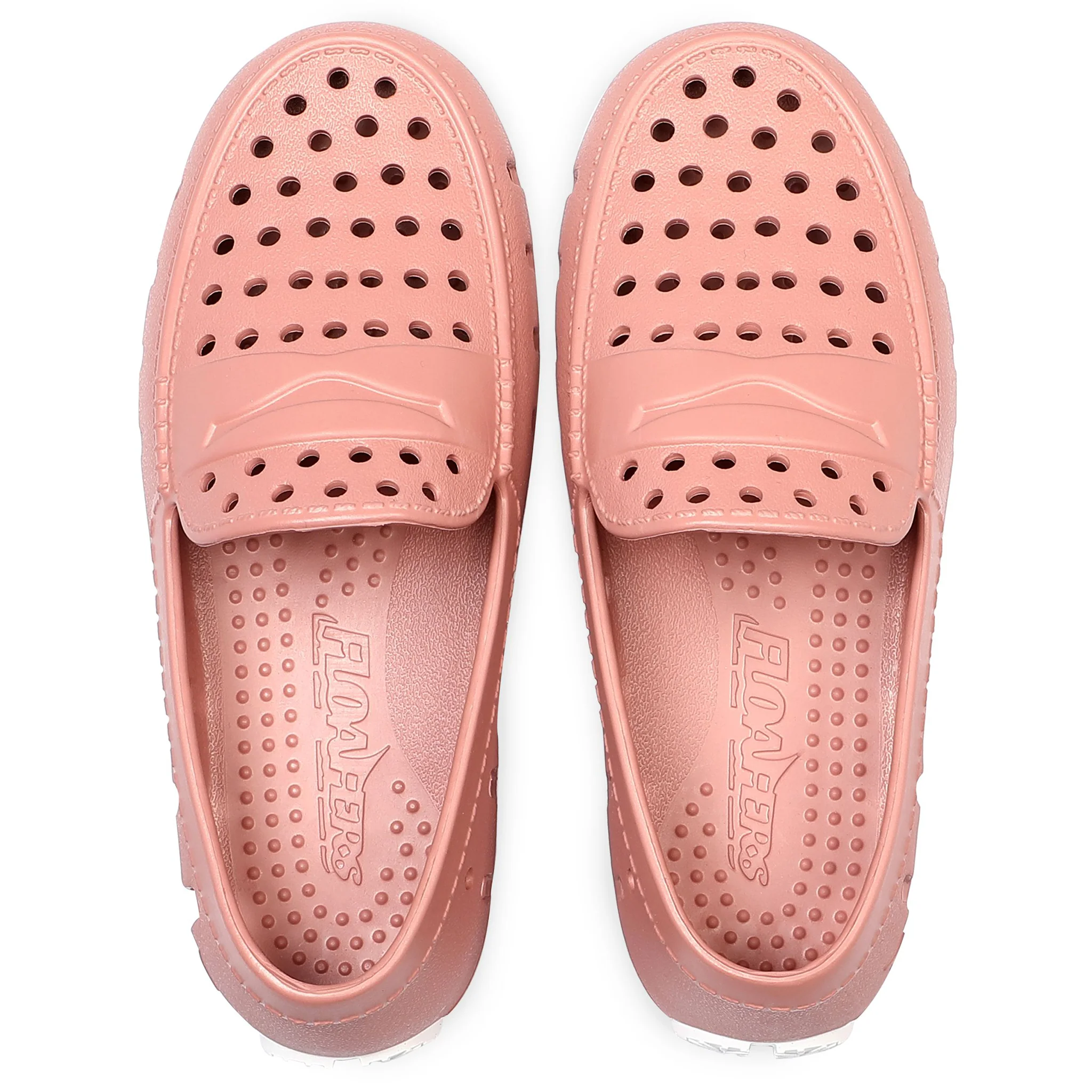 Kids Prodigy Rose Peony Bright White Loafers - Image 4