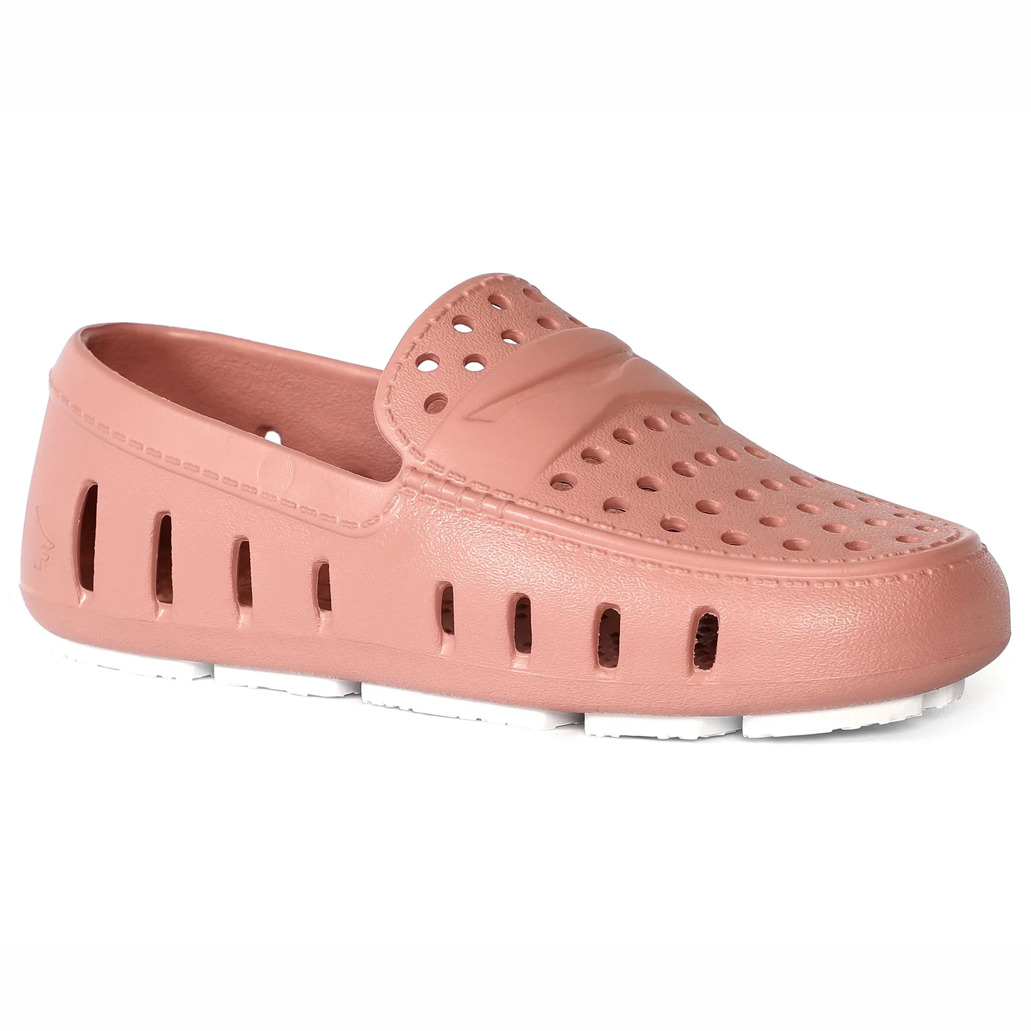 Kids Prodigy Rose Peony Bright White Loafers - Image 6