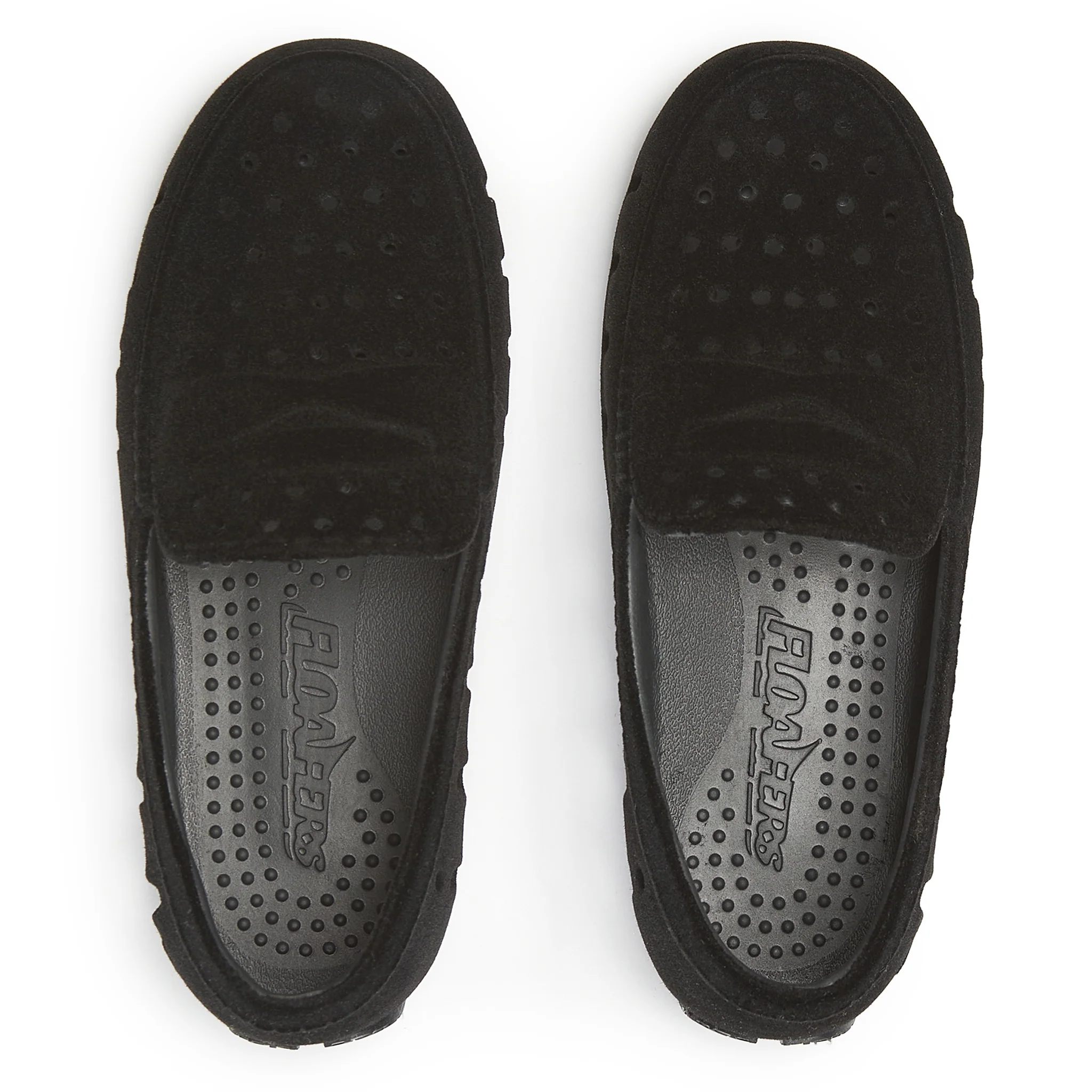 Kids Prodigy Black Suede Loafers - Image 2