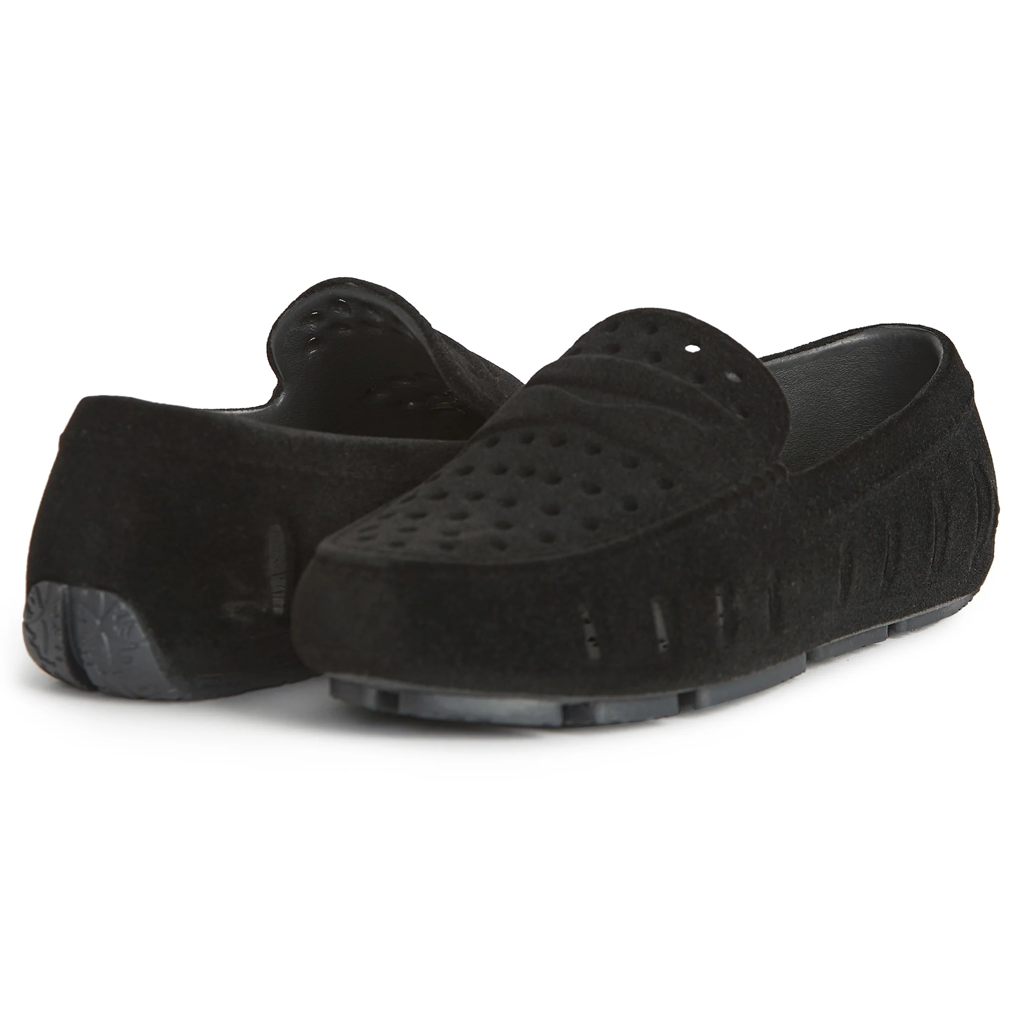 Kids Prodigy Black Suede Loafers - Image 3