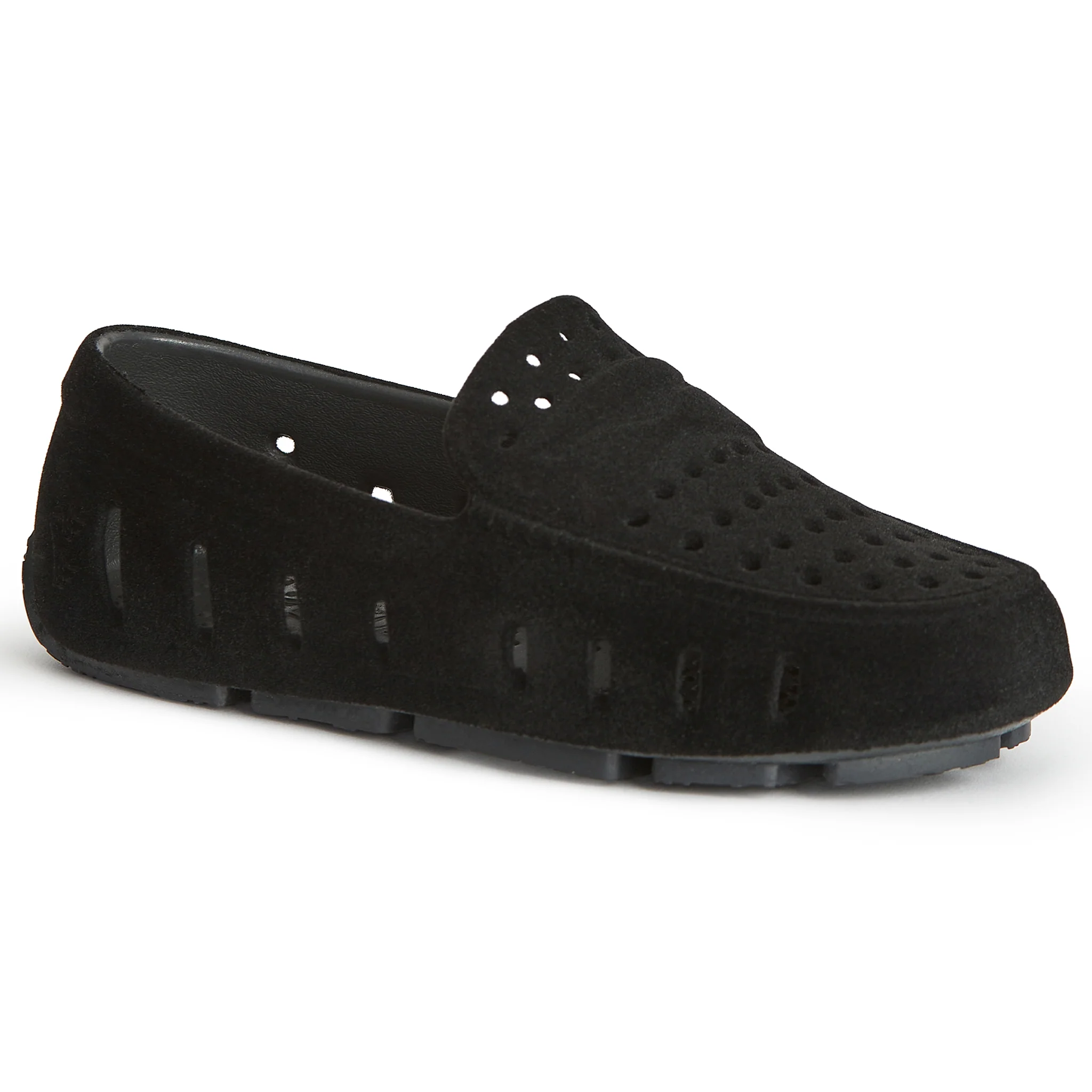 Kids Prodigy Black Suede Loafers - Image 4