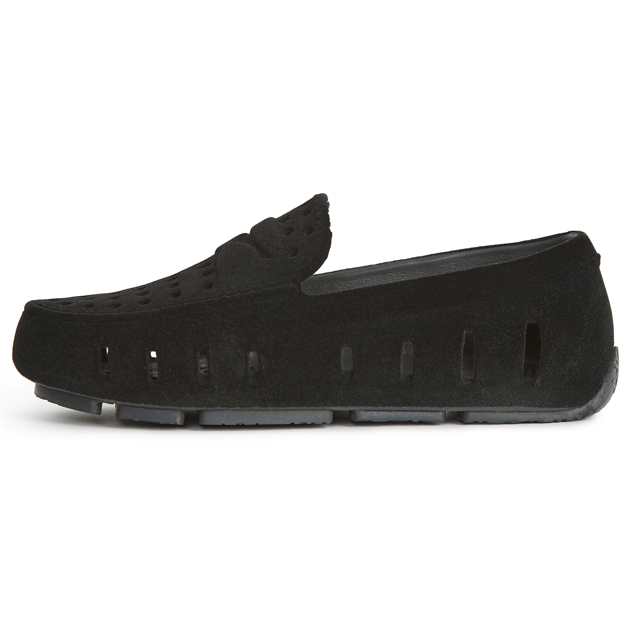 Kids Prodigy Black Suede Loafers - Image 5
