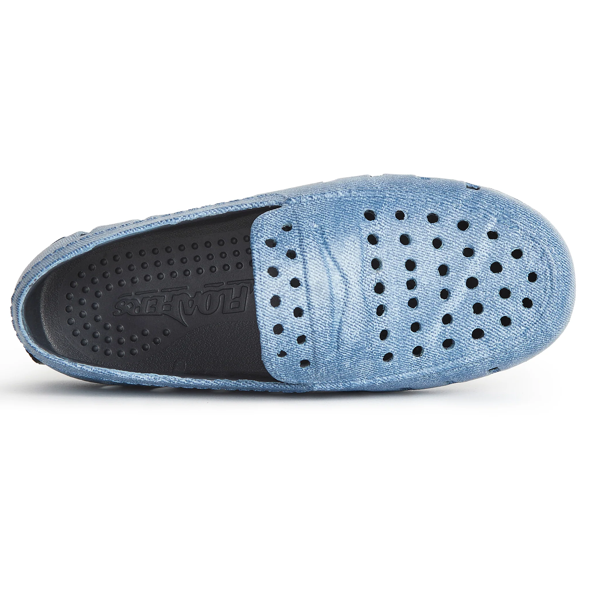 Kids Prodigy Blue Denim Print Loafers - Image 6