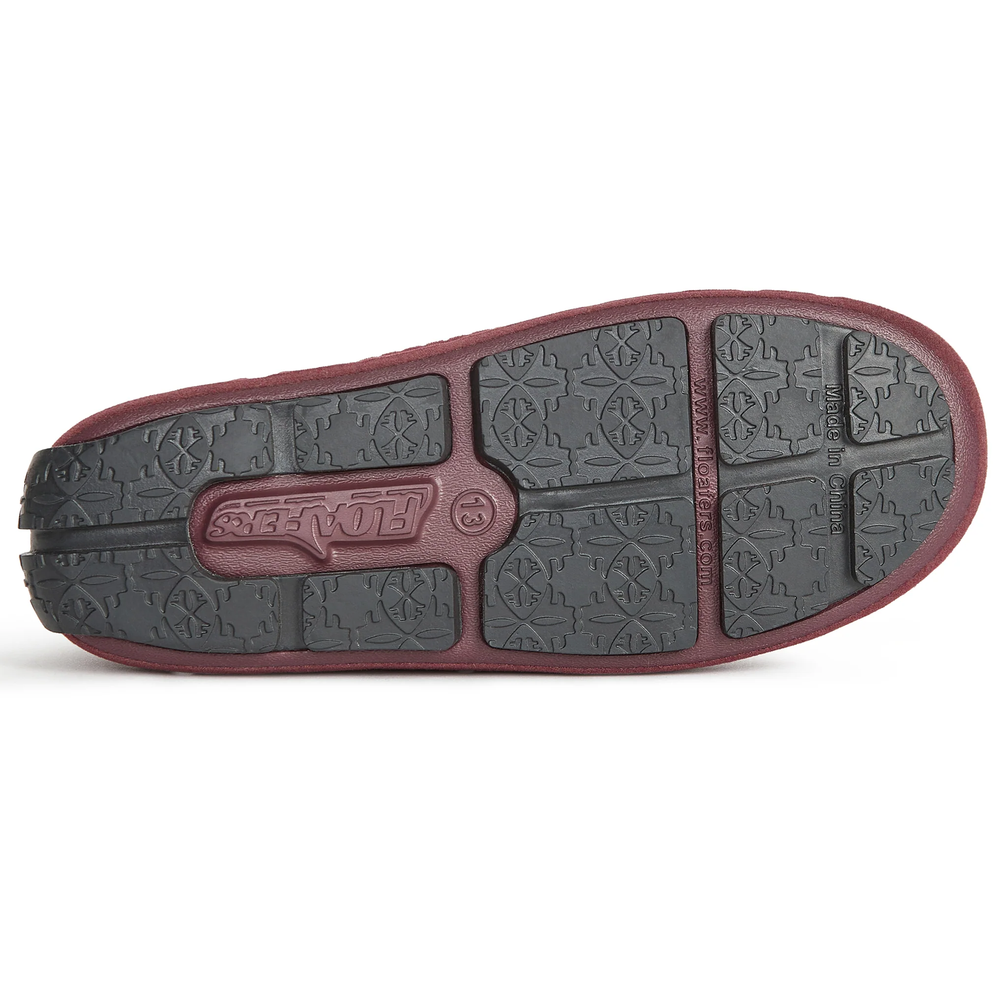 Kids Prodigy Burgundy Suede Loafers - Image 7