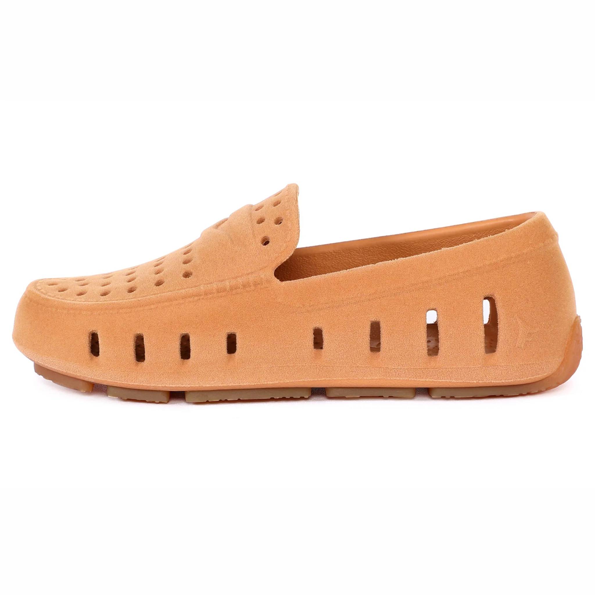 Kids Prodigy Cognac Suede Loafers - Image 5