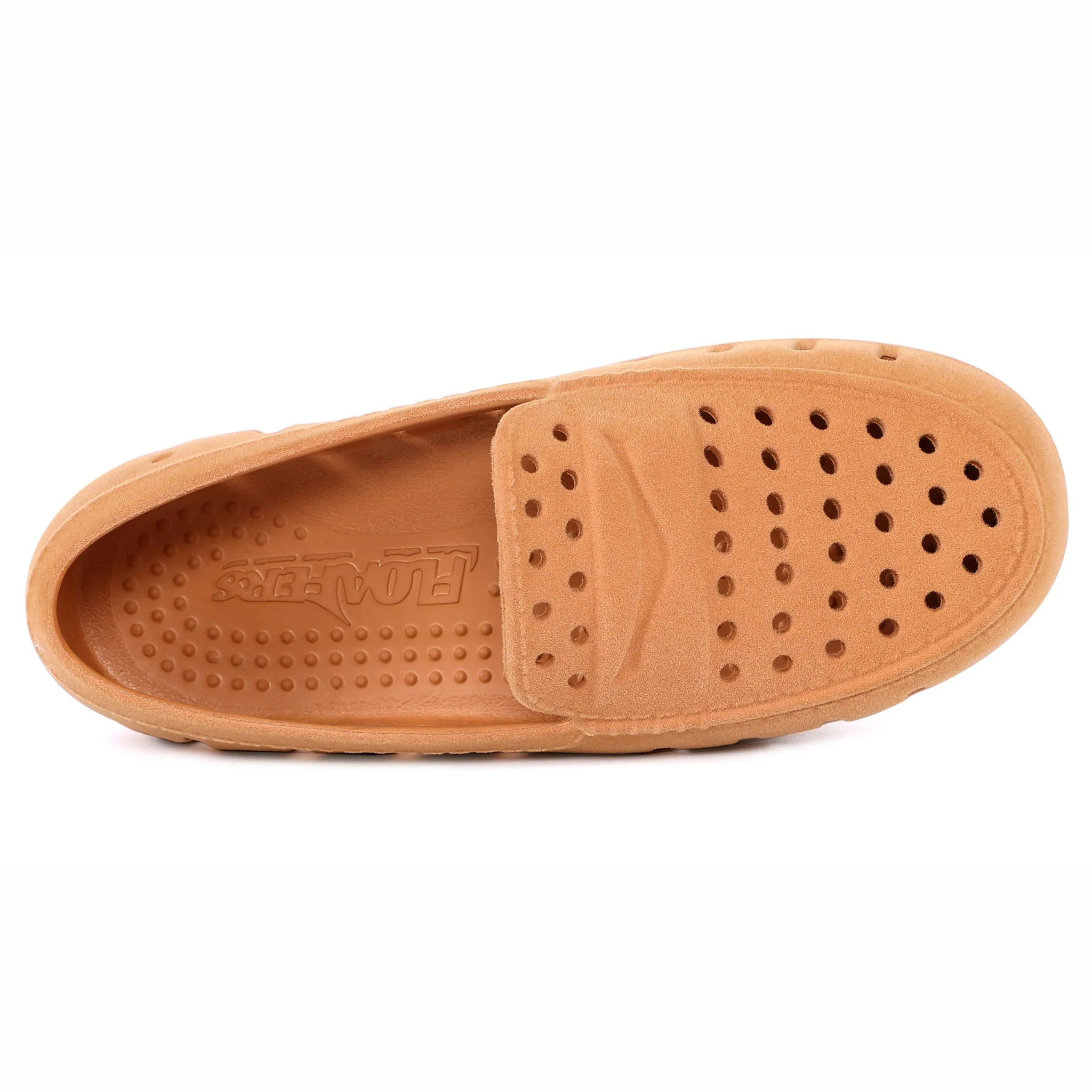 Kids Prodigy Cognac Suede Loafers - Image 6