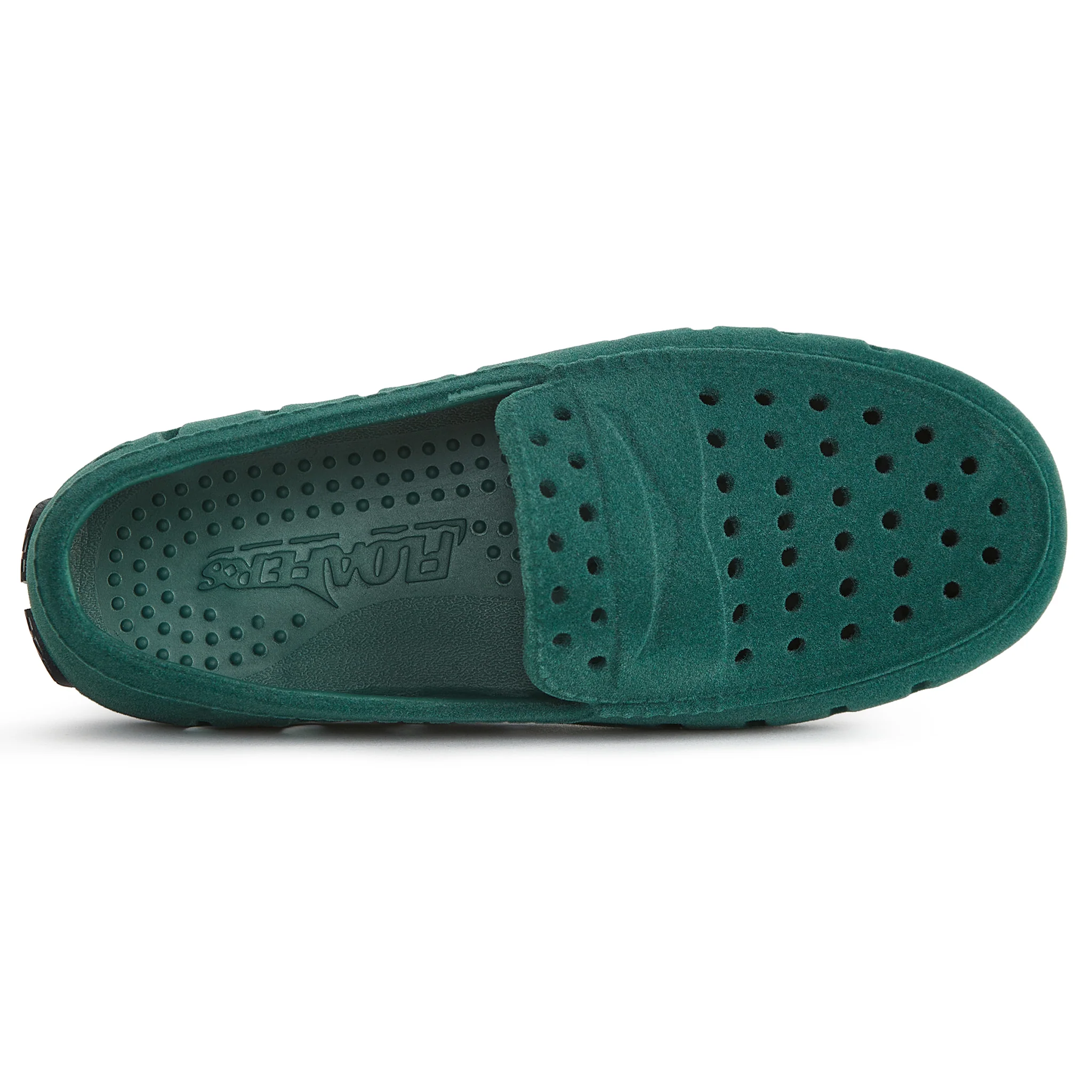 Kids Prodigy Emerald Suede Loafers - Image 6