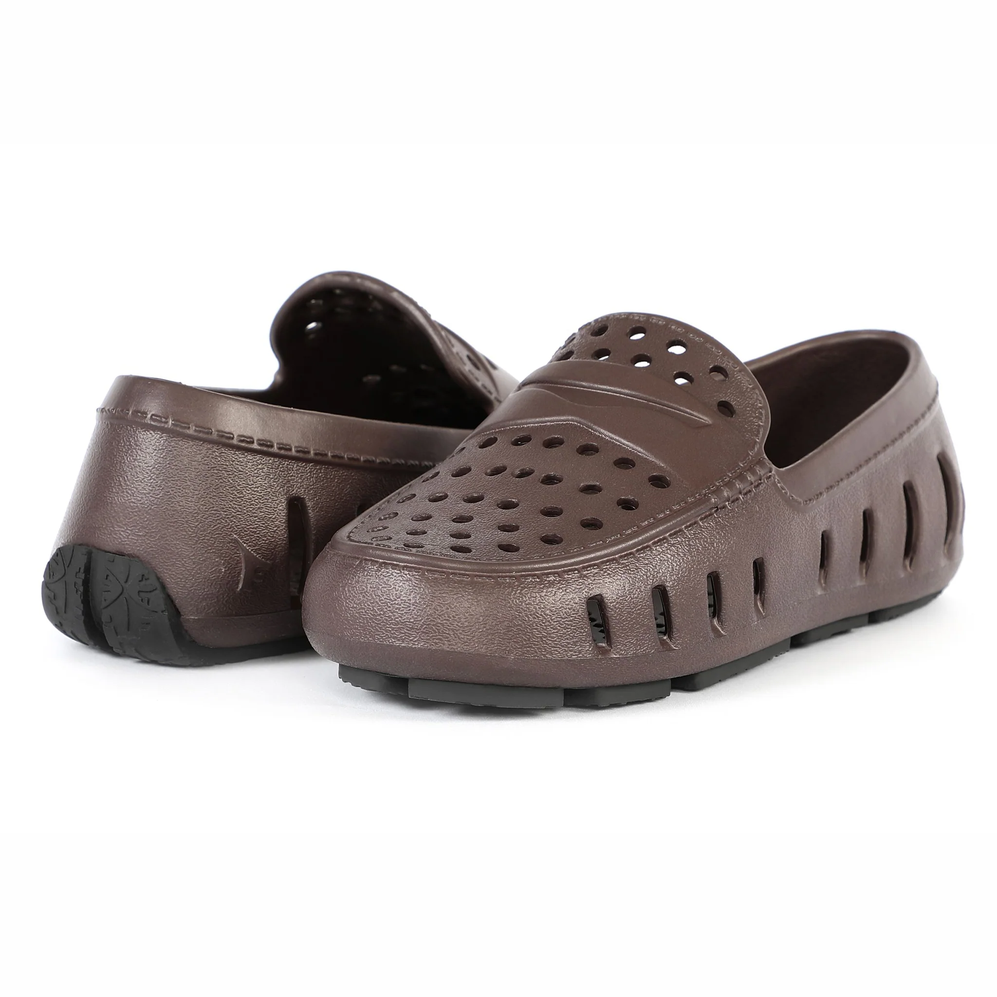 Kids Prodigy Espresso Black Loafers - Image 3