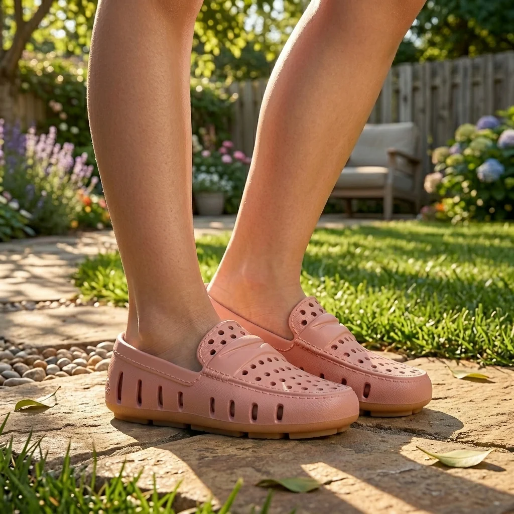 Kids Prodigy Rose Peony Gum Loafers - Image 2