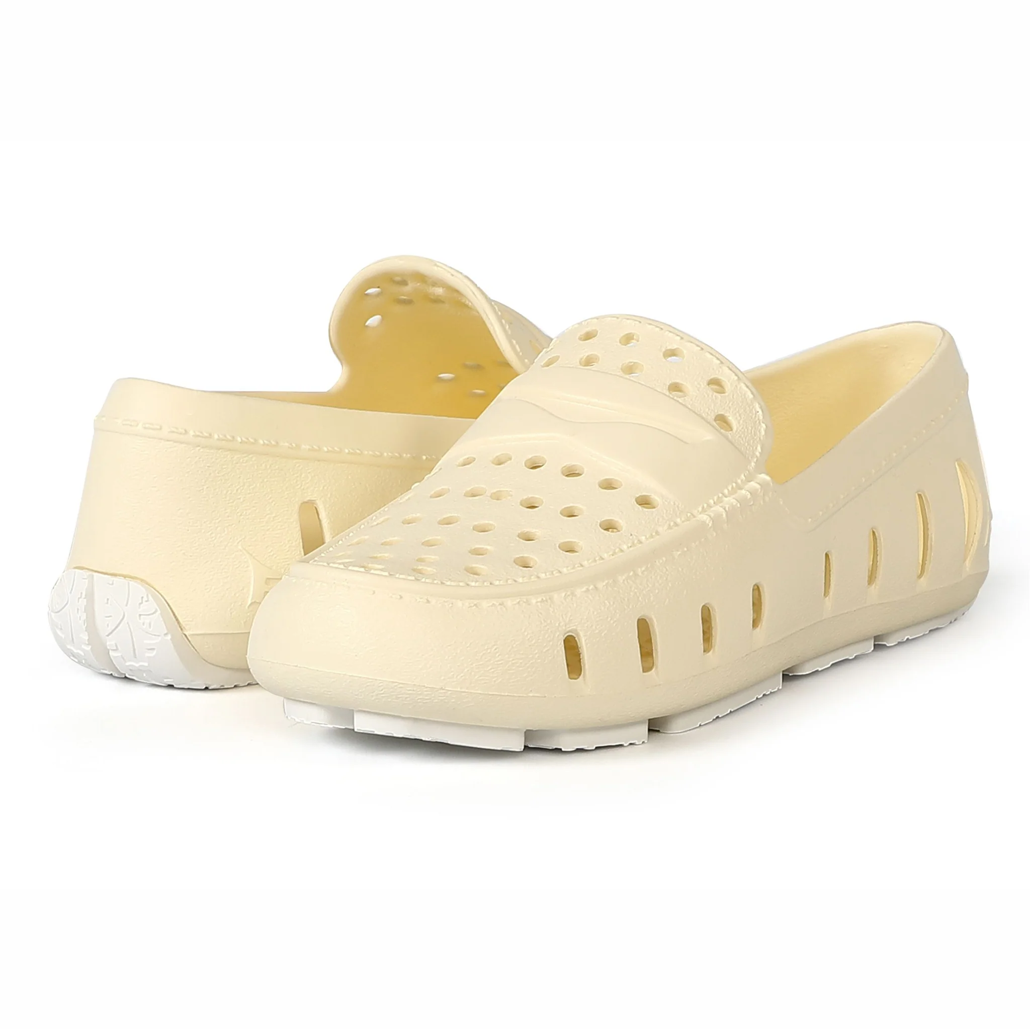Kids Prodigy Lemon Icing Bright White Loafers - Image 5