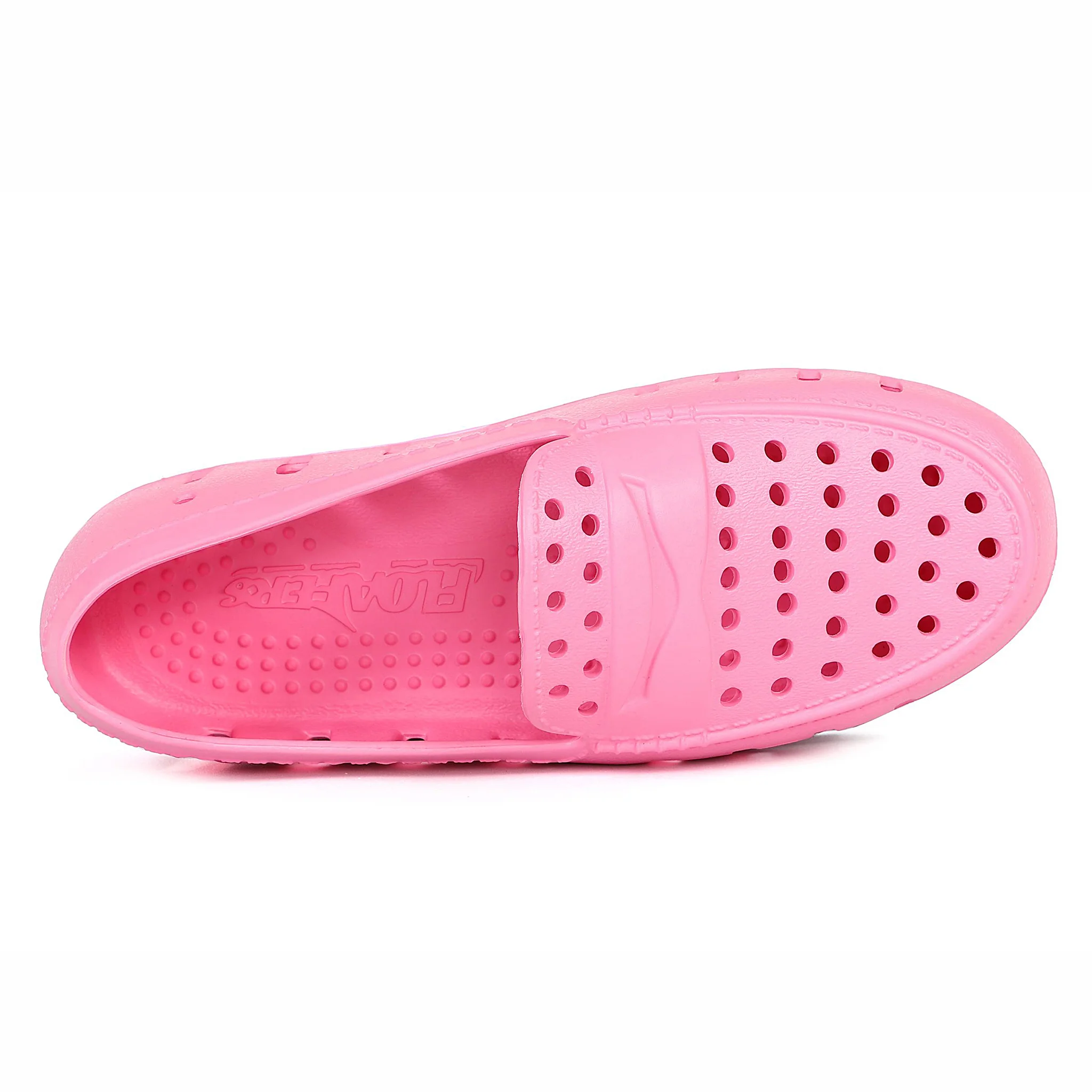 Kids Prodigy Pink Carnation Bright White Loafers - Image 8