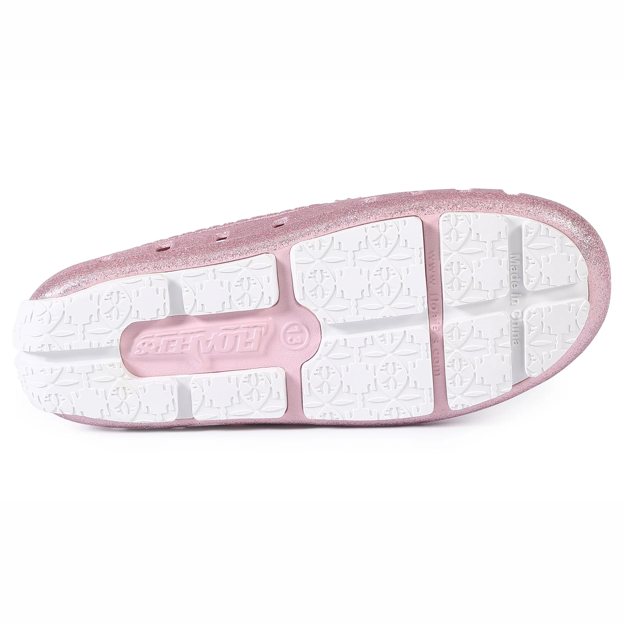 Kids Prodigy Pink Sparkle Bright White Loafers - Image 7