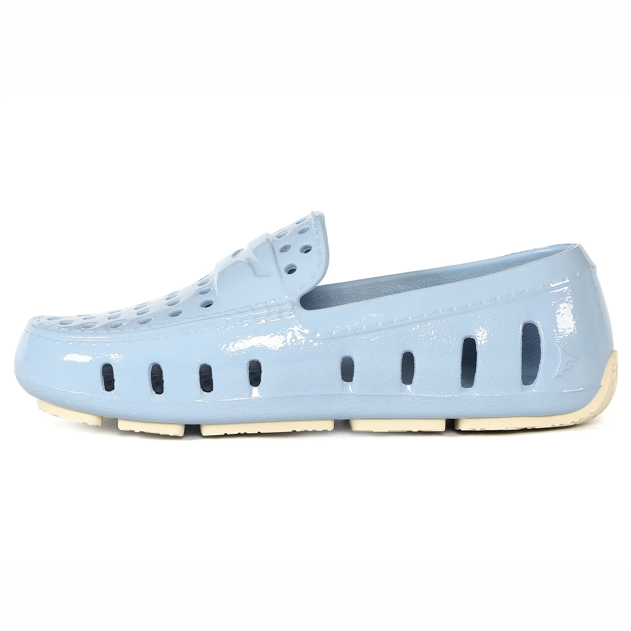 Kids Prodigy Alaskan Blue Putty Patent Loafers - Image 5