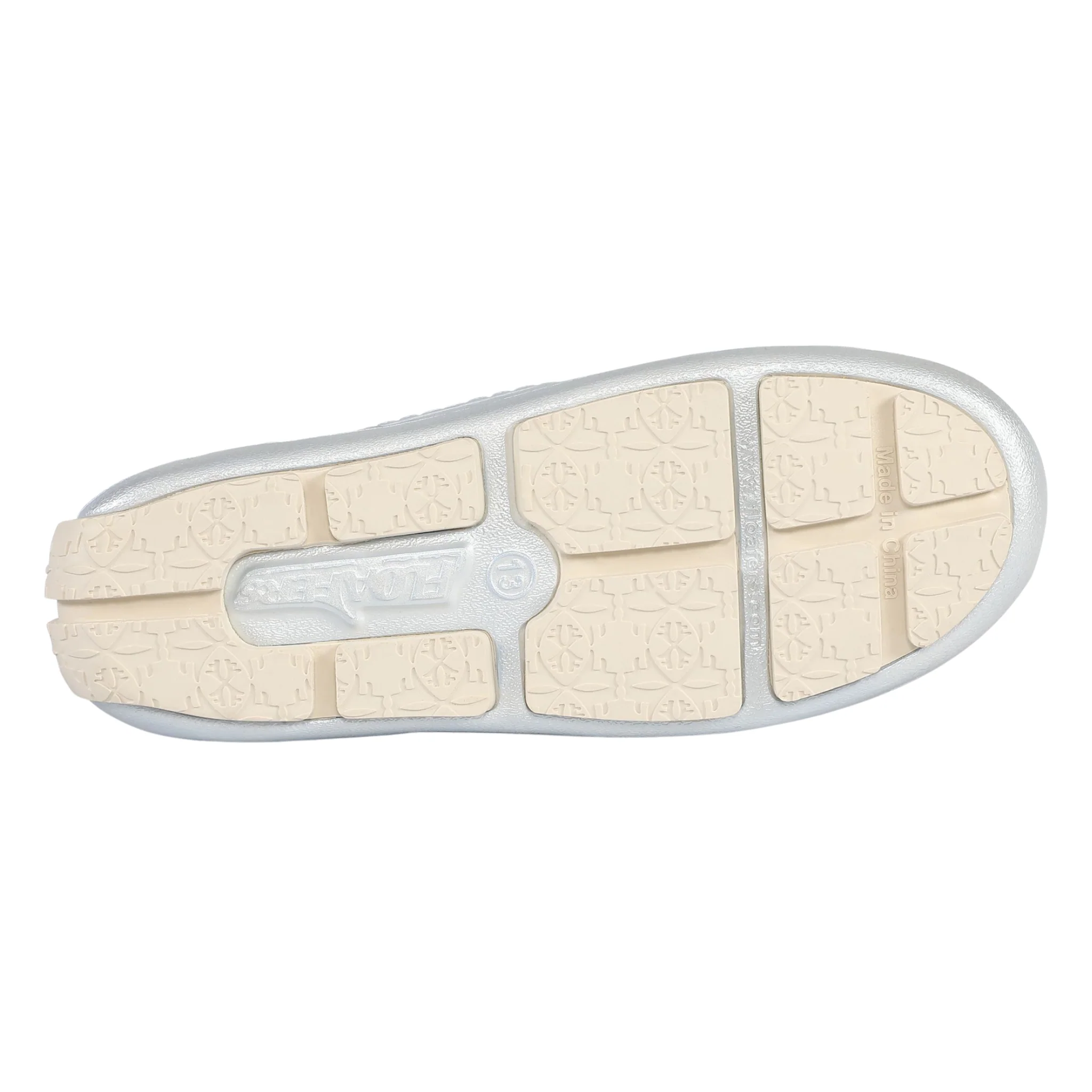 Kids Prodigy Blue Cream Metallic Loafers - Image 7