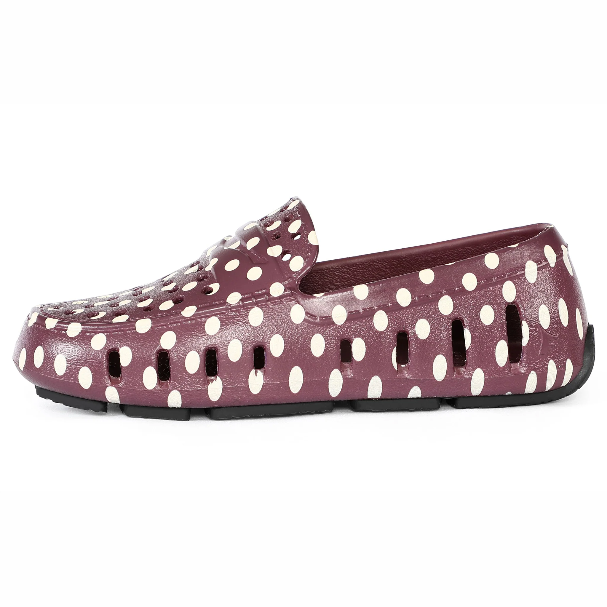 BURGUNDY/BLACK DOTS PRODIGY PRINT - FINAL SALE - Image 5