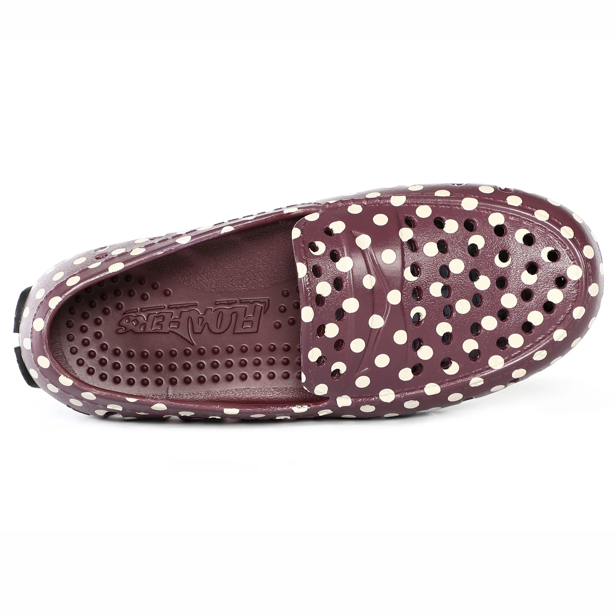 BURGUNDY/BLACK DOTS PRODIGY PRINT - FINAL SALE - Image 6