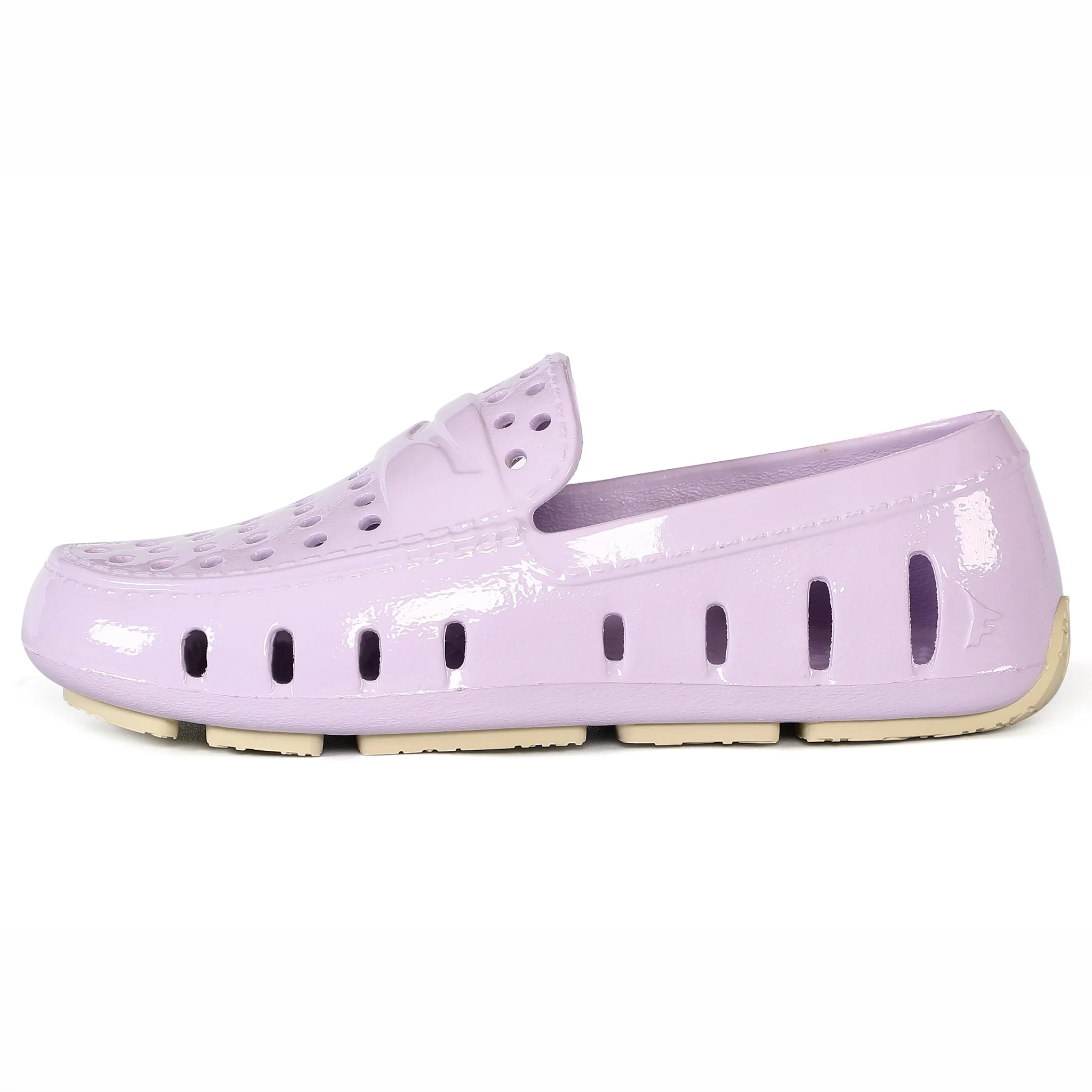 Kids Prodigy Dusty Pink Lilac Patent Loafers - Image 5