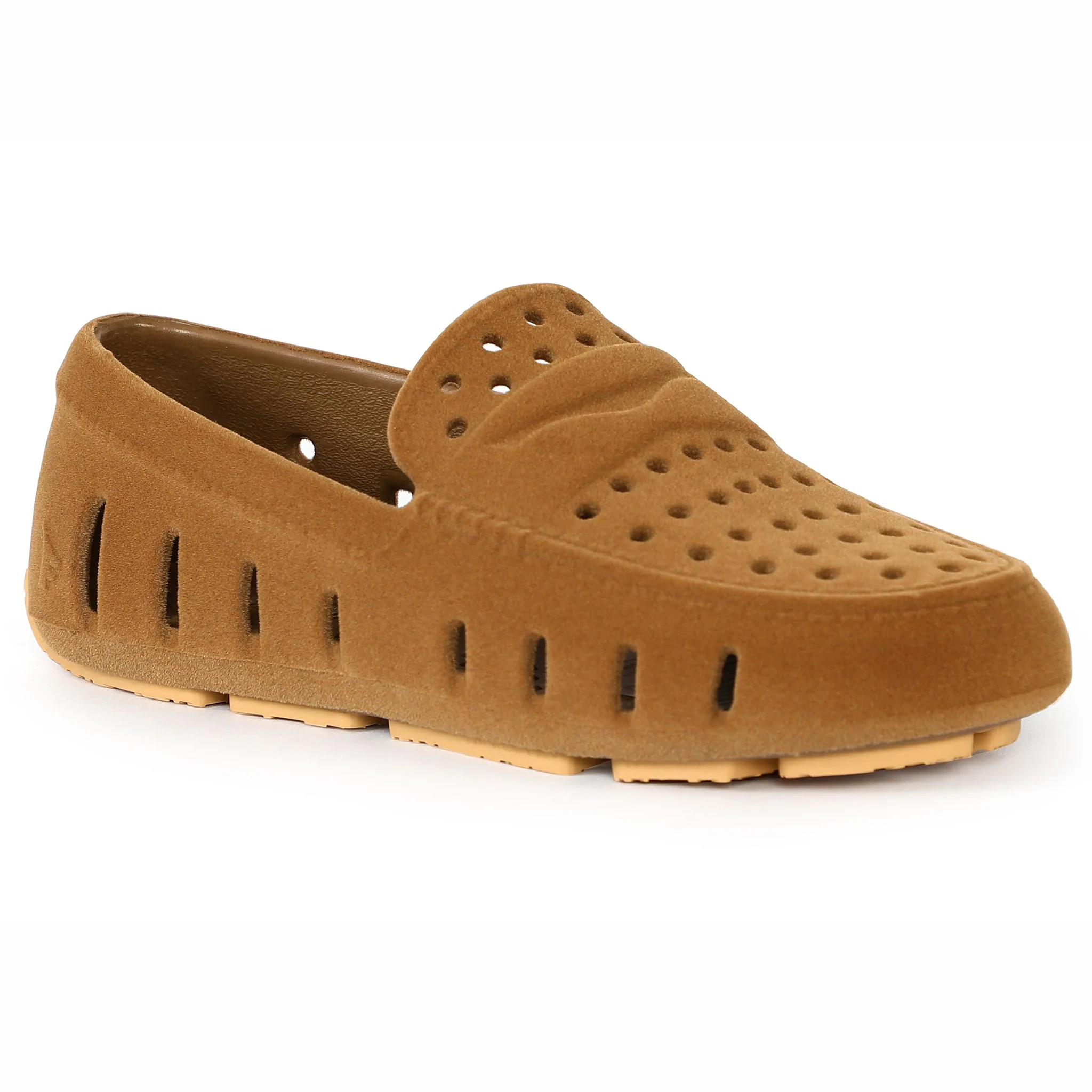 Kids Prodigy Dark Mocha Tan Suede Loafers - Image 4