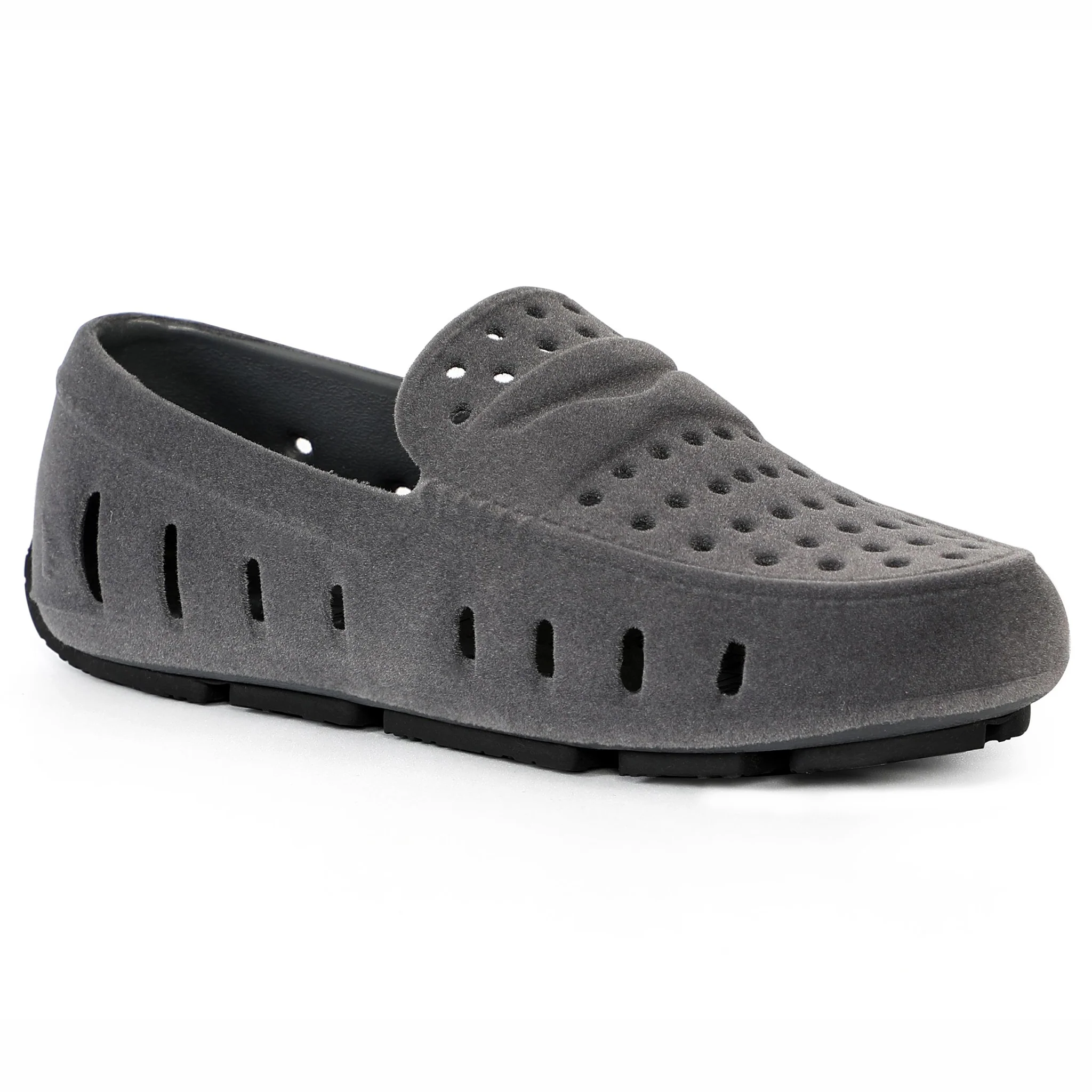 Kids Prodigy Slate Grey Black Loafers - Image 4