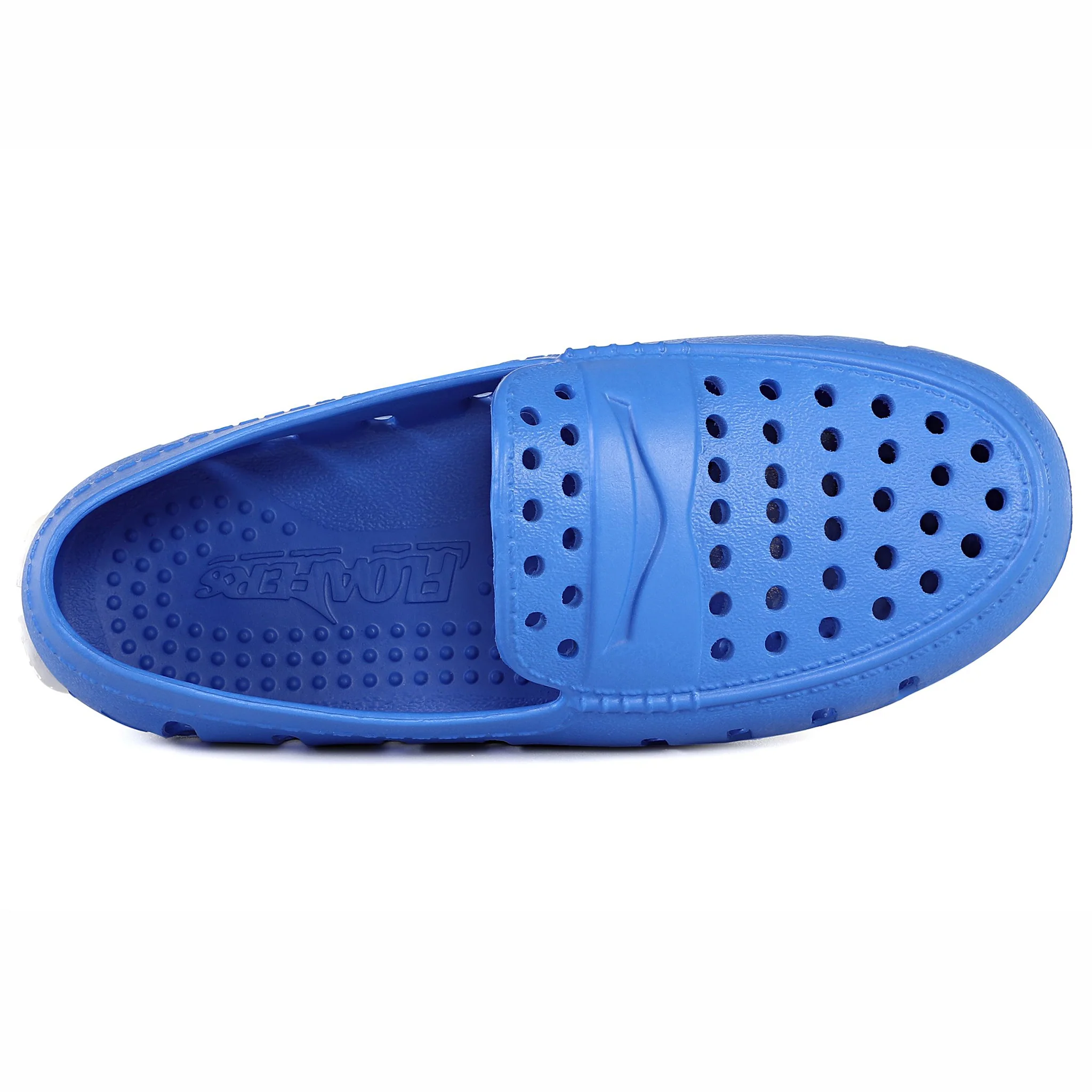 Kids Prodigy Bright Blue Bright White Loafers - Image 8