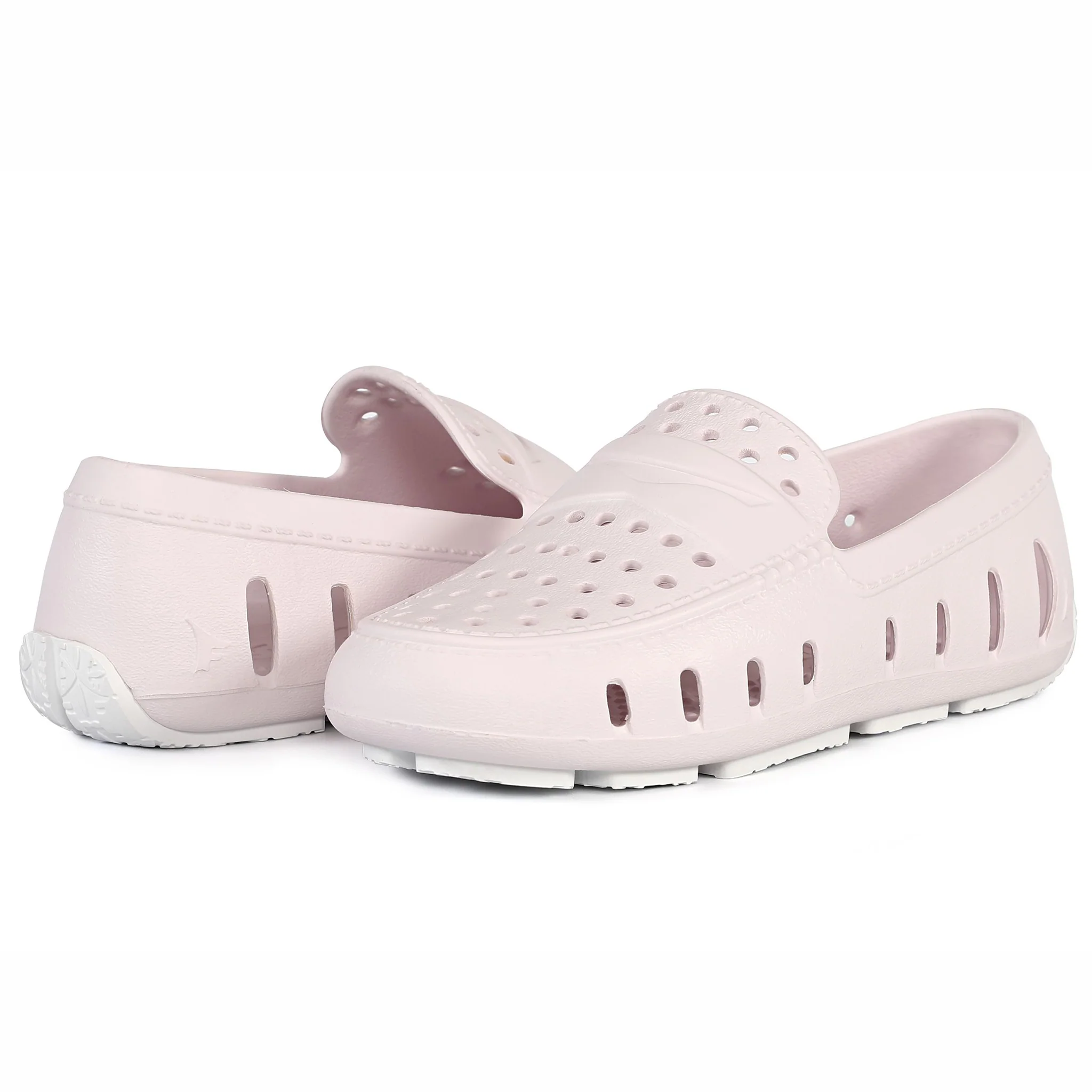 Kids Prodigy Dusty Pink Bright White Loafers - Image 5