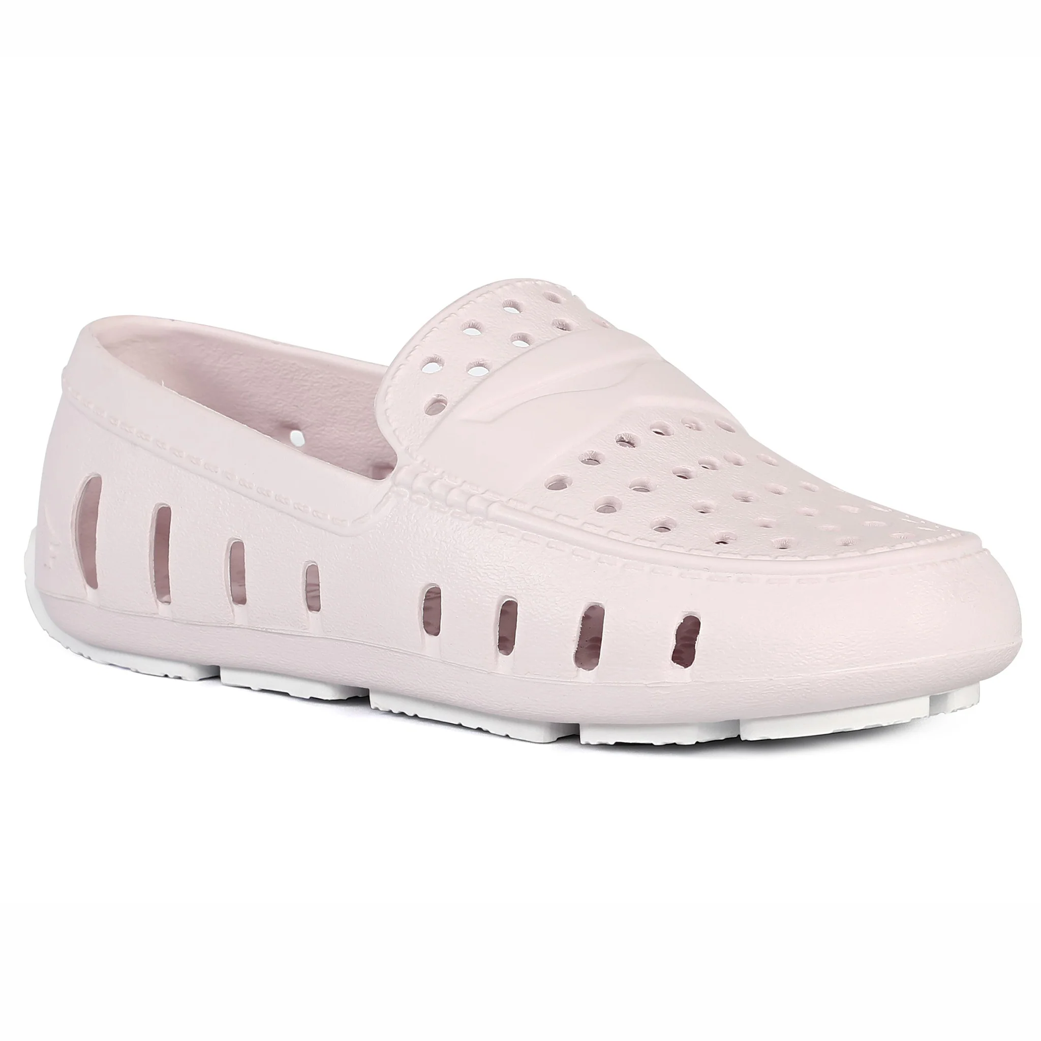 Kids Prodigy Dusty Pink Bright White Loafers - Image 6