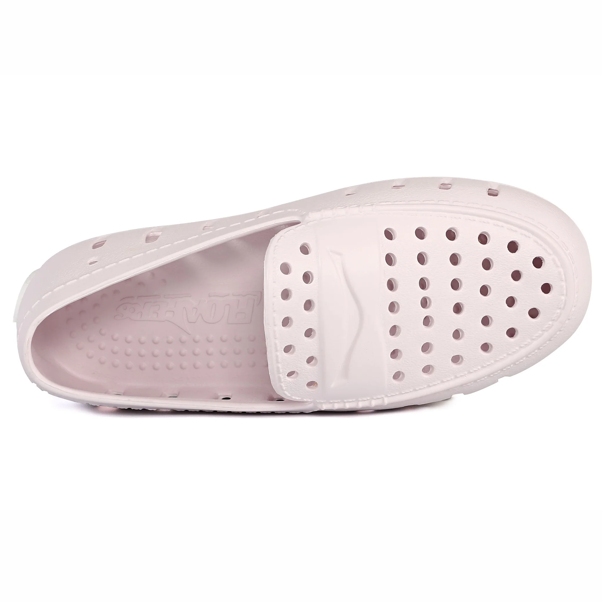 Kids Prodigy Dusty Pink Bright White Loafers - Image 8