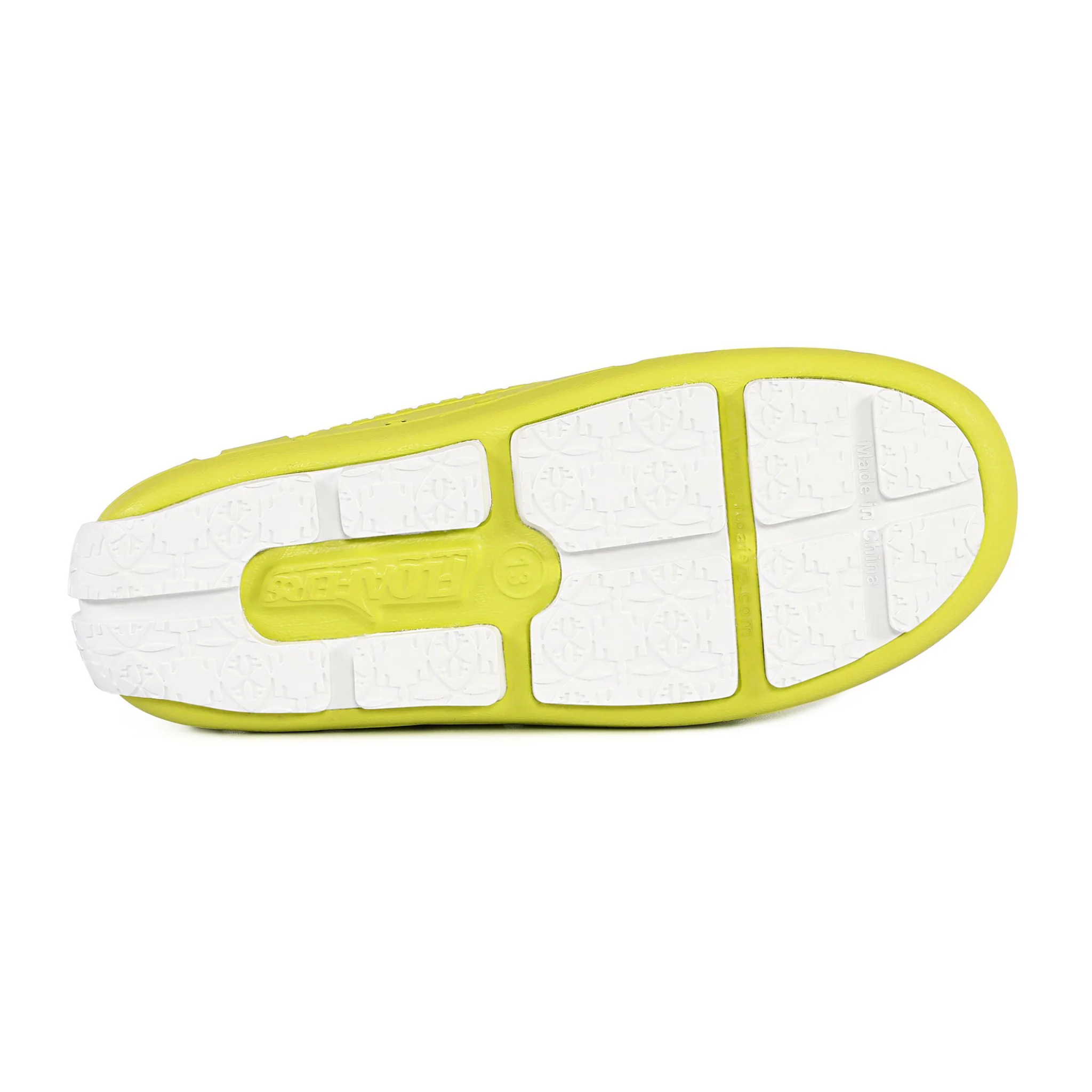 Kids Prodigy Lime Bright White Loafers - Image 7