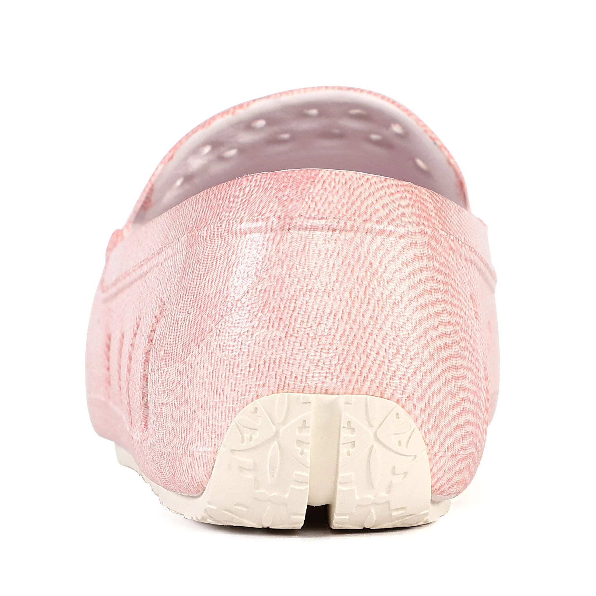 Kids Prodigy Pink Denim Print Bright White Loafers - Image 8