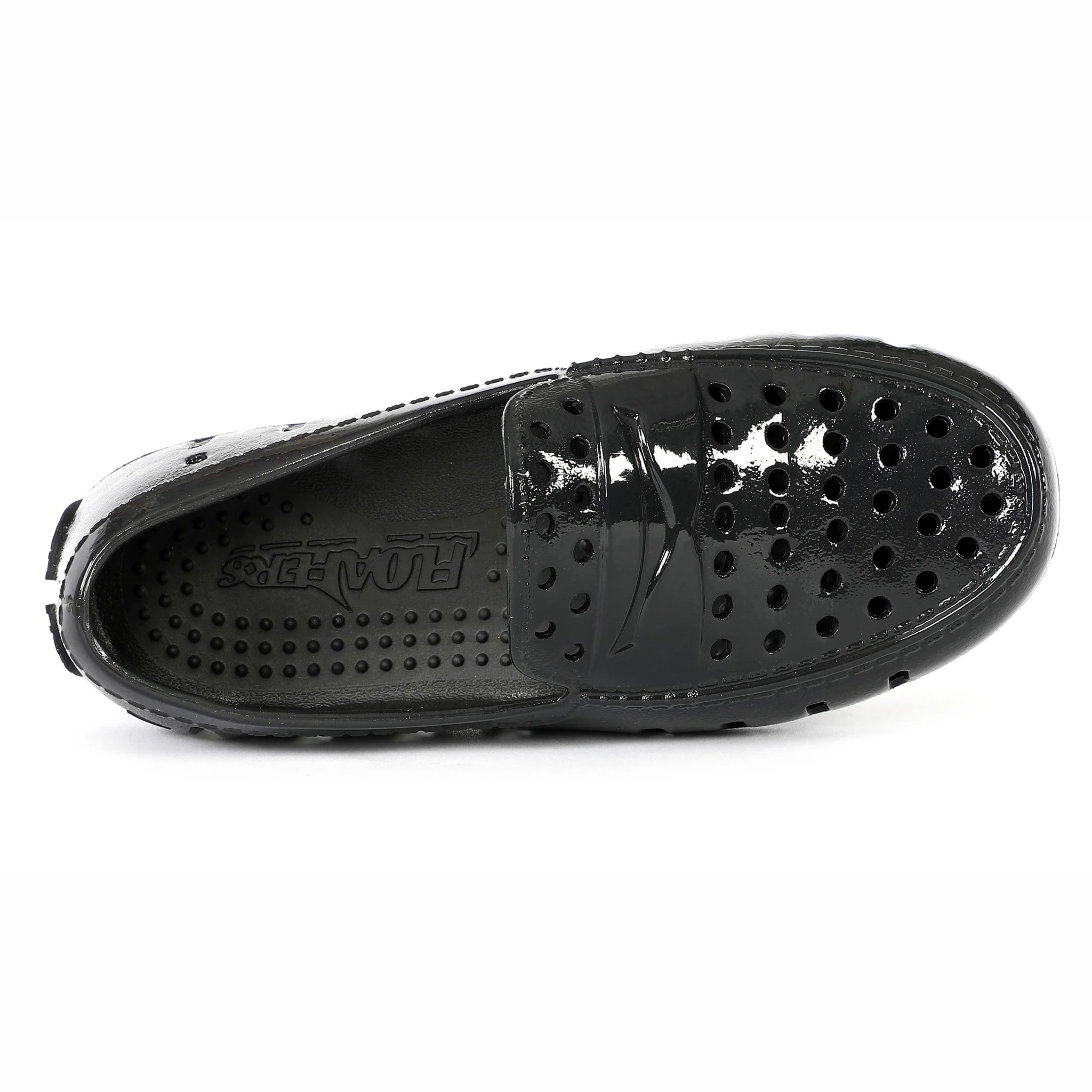 Kids Prodigy Black Patent Loafers - Image 6