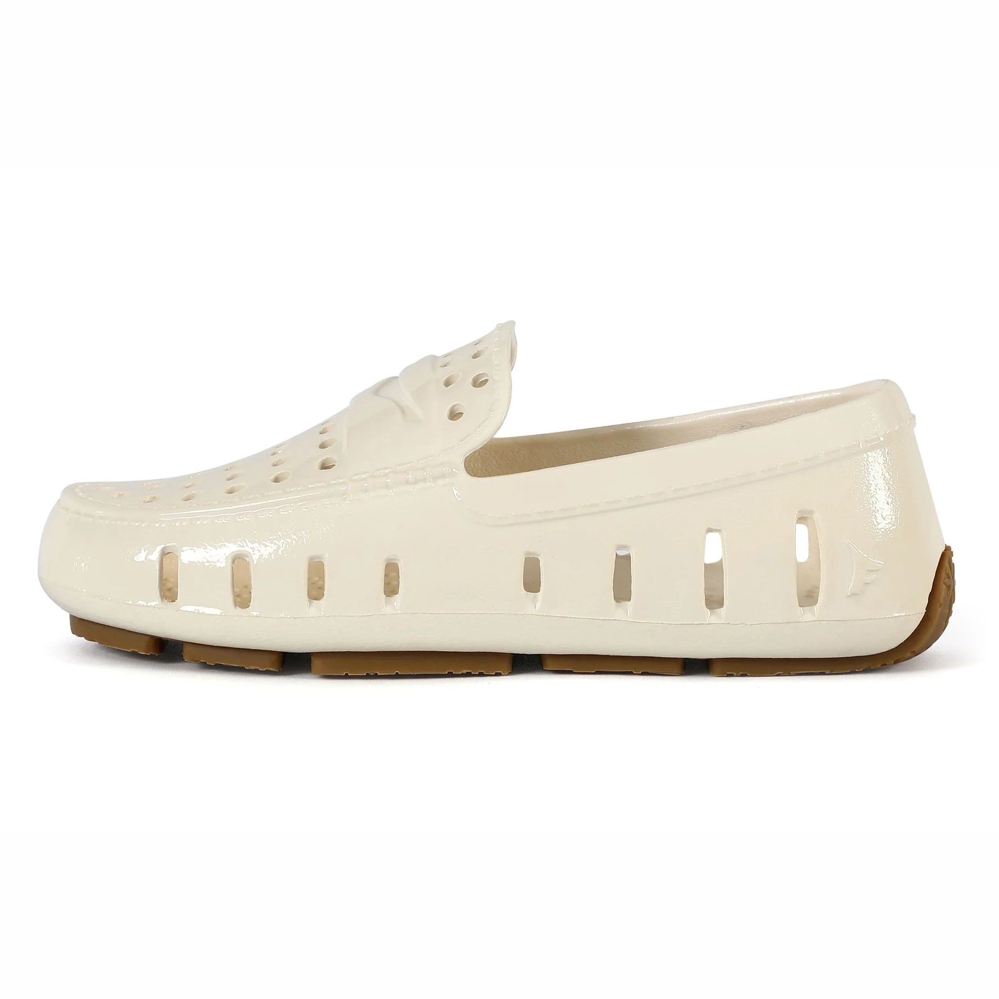Kids Prodigy Bone Gum Patent Loafers - Image 4