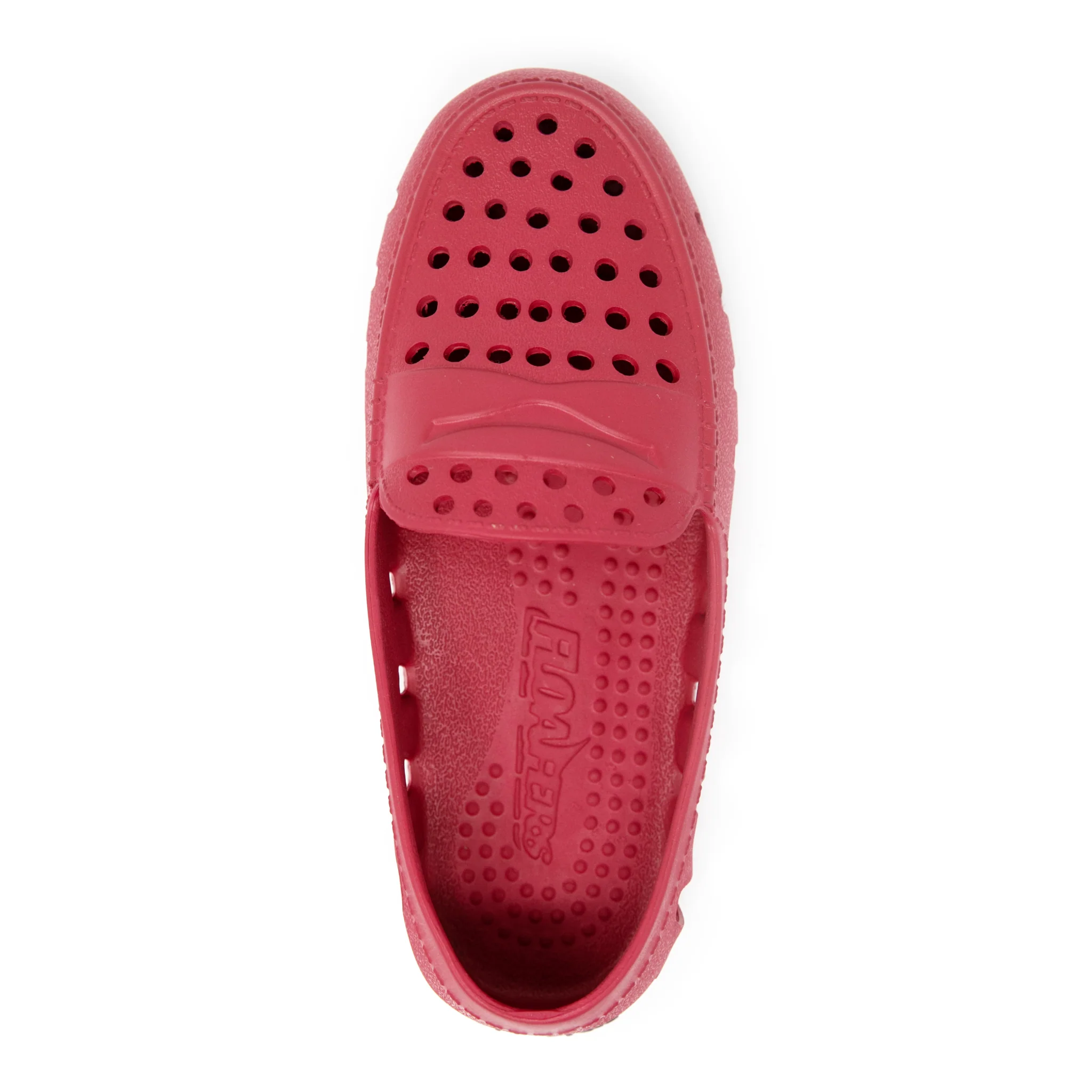 Kids Prodigy Red Black Loafers - Image 3