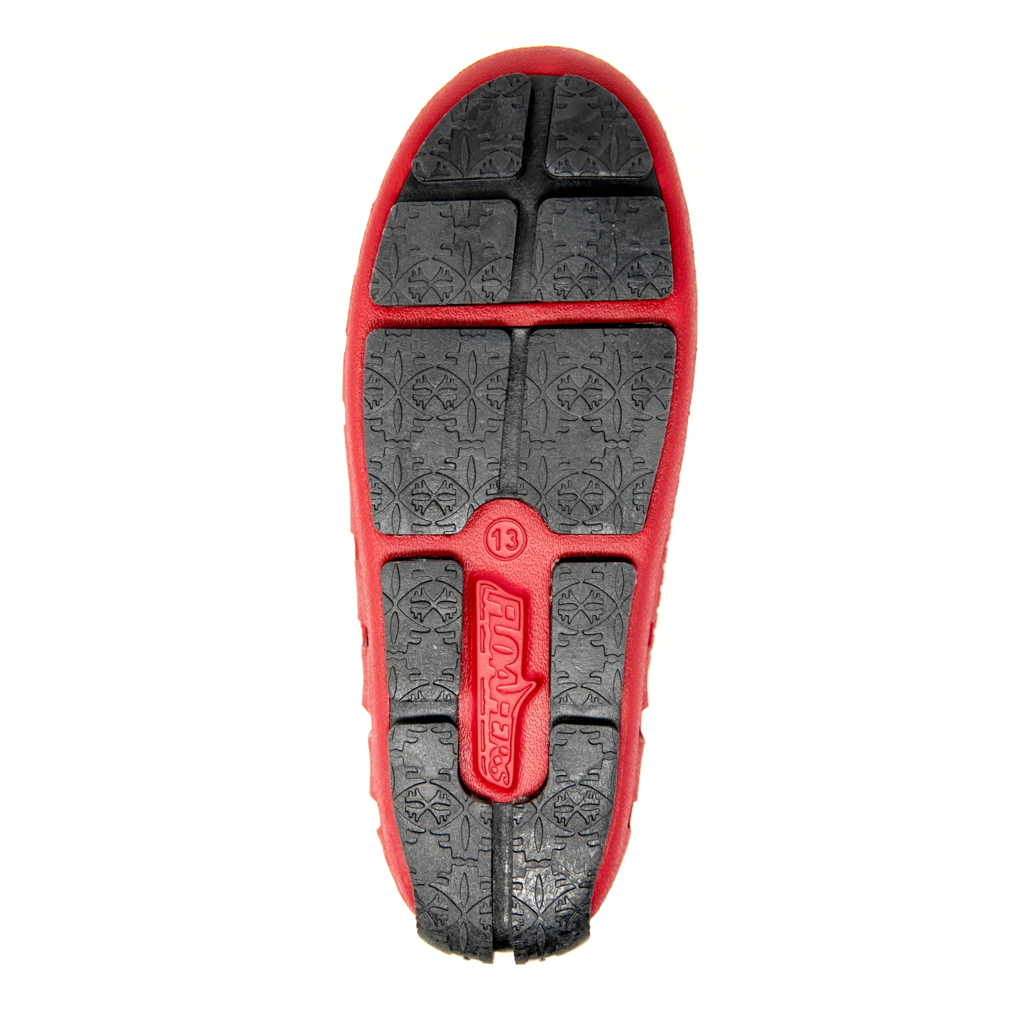 Kids Prodigy Red Black Loafers - Image 4