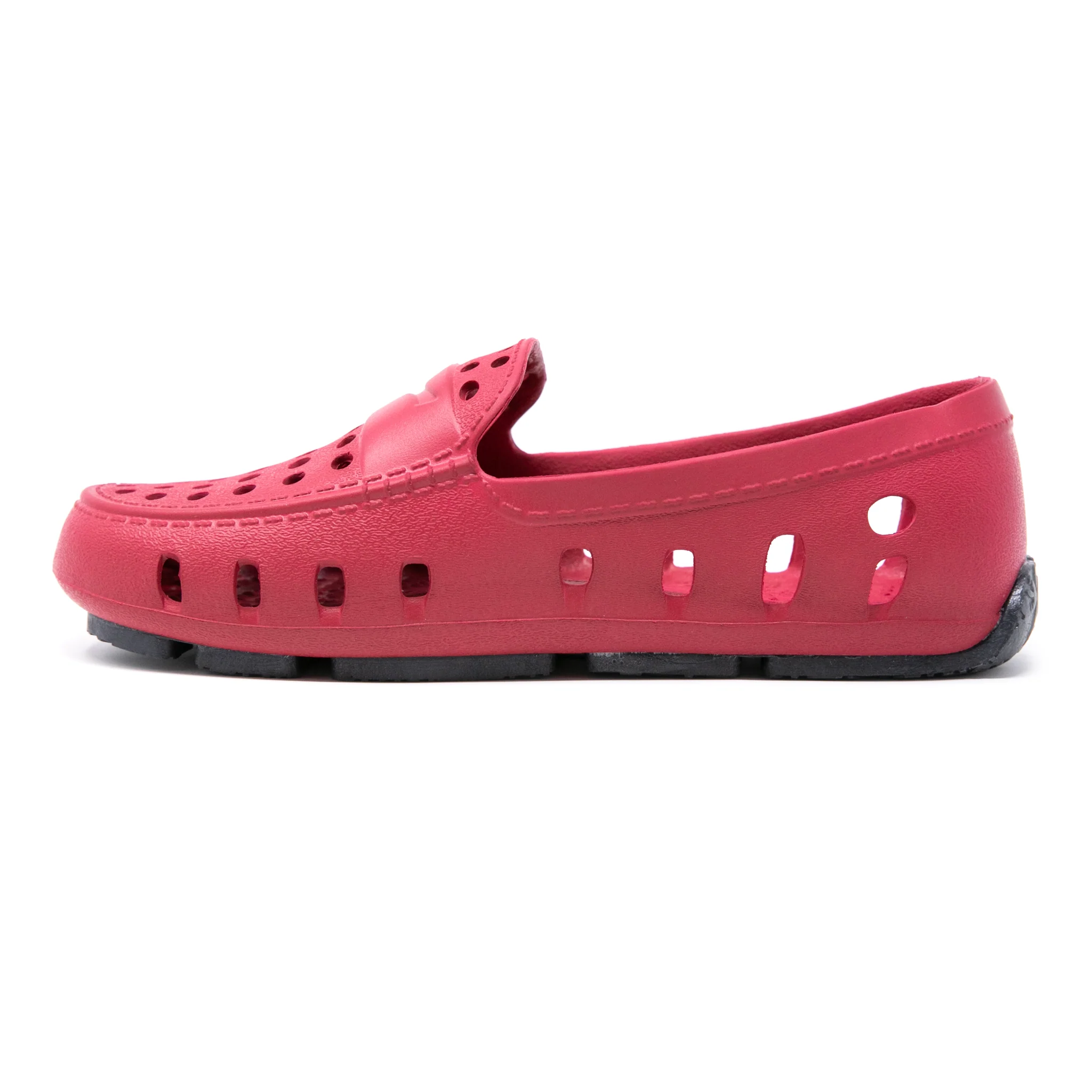 Kids Prodigy Red Black Loafers - Image 6