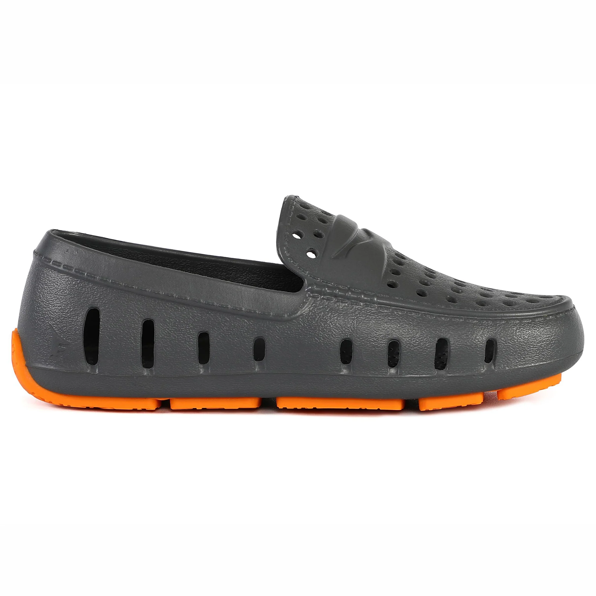 Kids Prodigy Asphalt Flame Orange Loafers