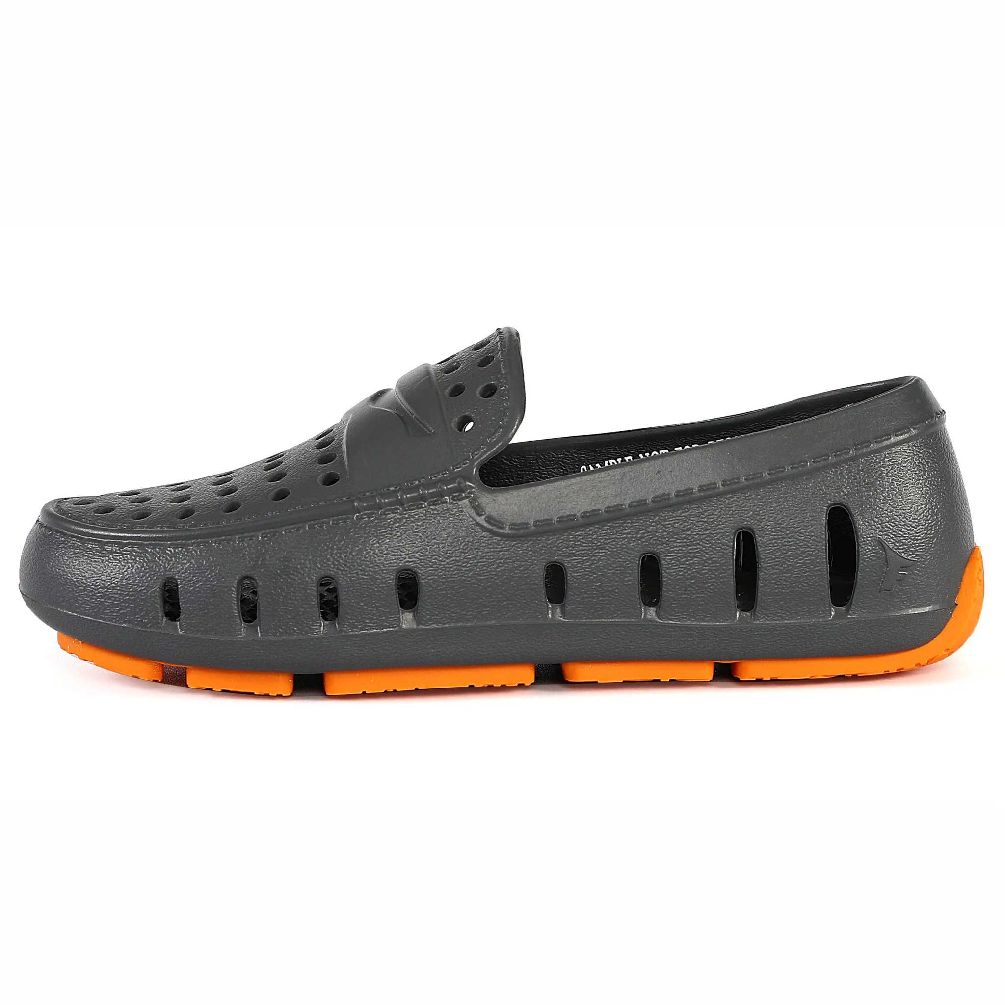 Kids Prodigy Asphalt Flame Orange Loafers - Image 4