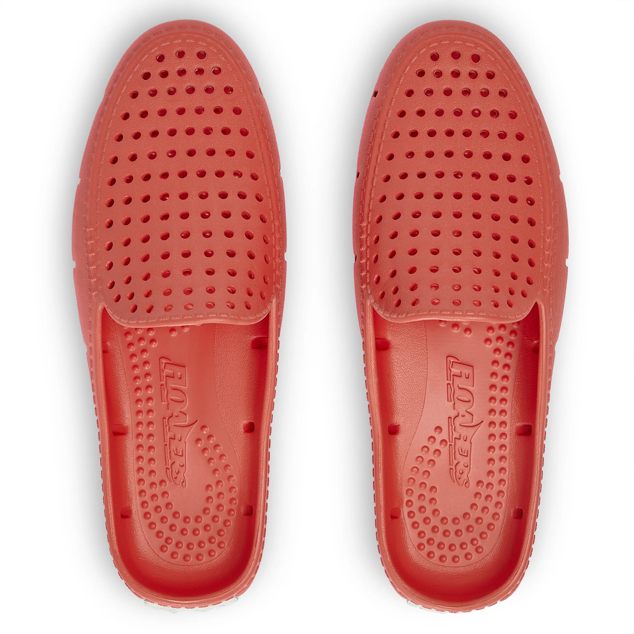 CORAL/BRIGHT WHITE WOMENS SUNSET SLIDE - FINAL SALE - Image 5
