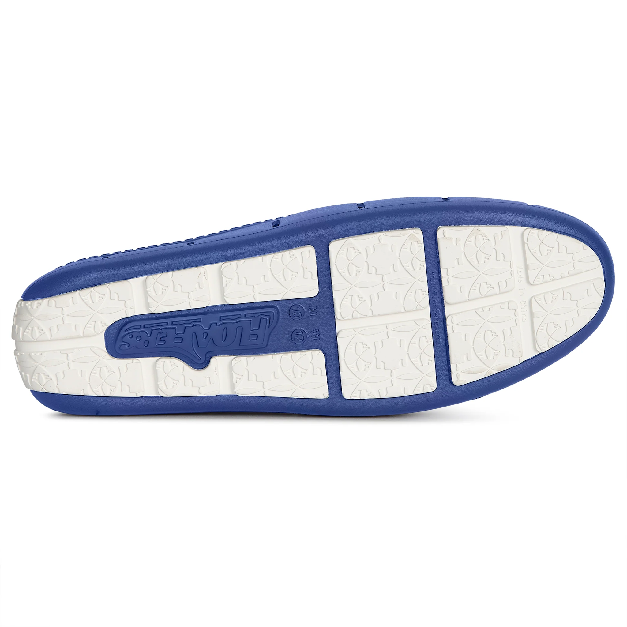 NAVY PEONY/BRIGHT WHITE MENS SUNSET SLIDE - Image 4