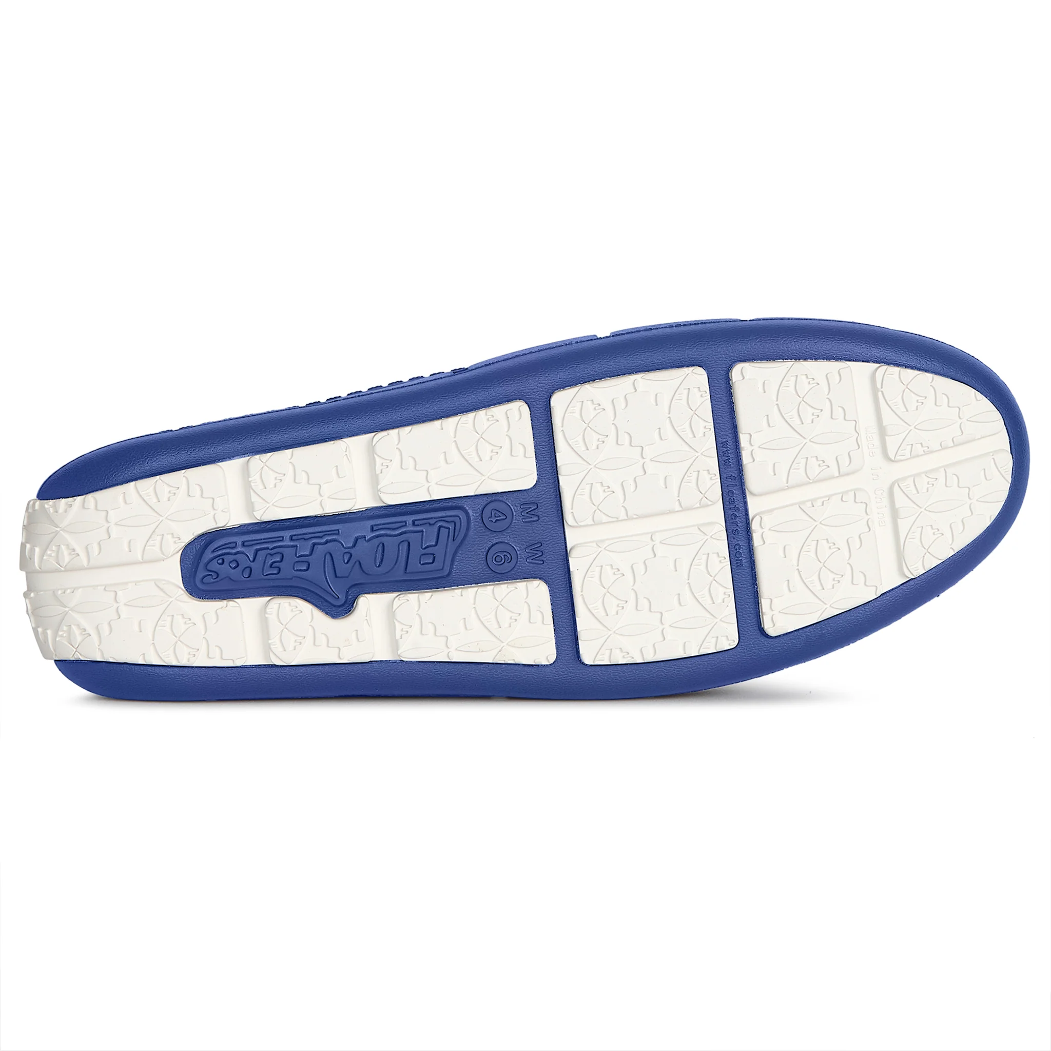 NAVY PEONY/BRIGHT WHITE WOMENS SUNSET SLIDE - Image 3